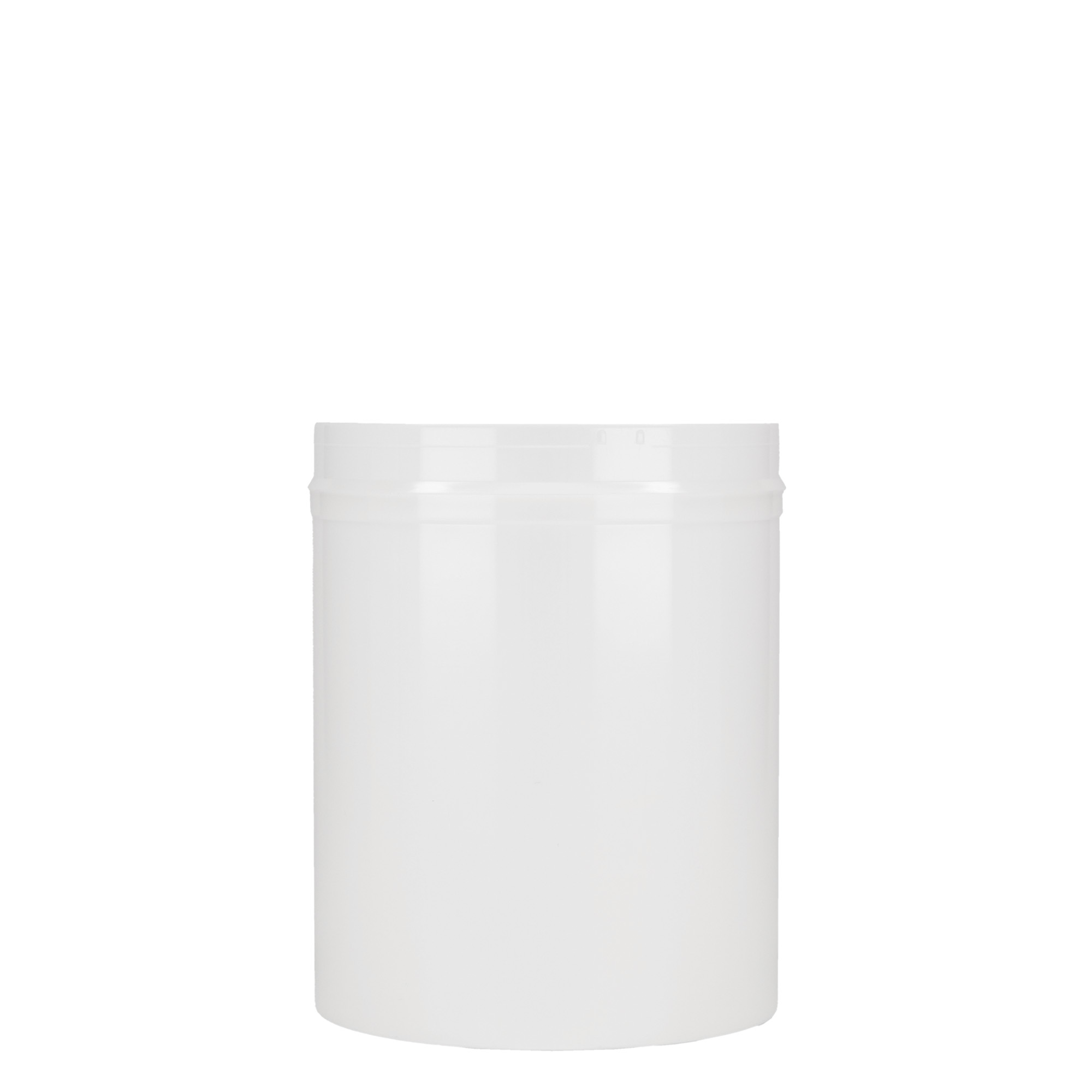 1.240 ml annostelupullo ”Securibox”, PP-muovi, valkoinen, suuaukko: kierrekorkki