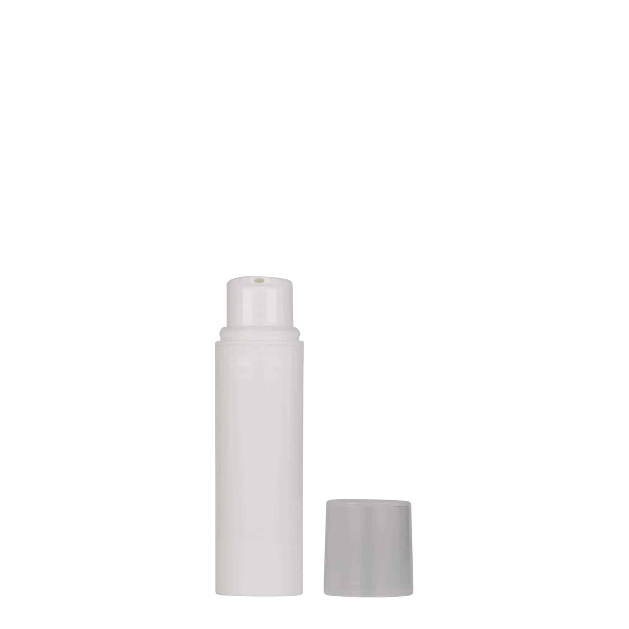 10 ml Airless-annostelija 'Nano', PP-muovi, valkoinen