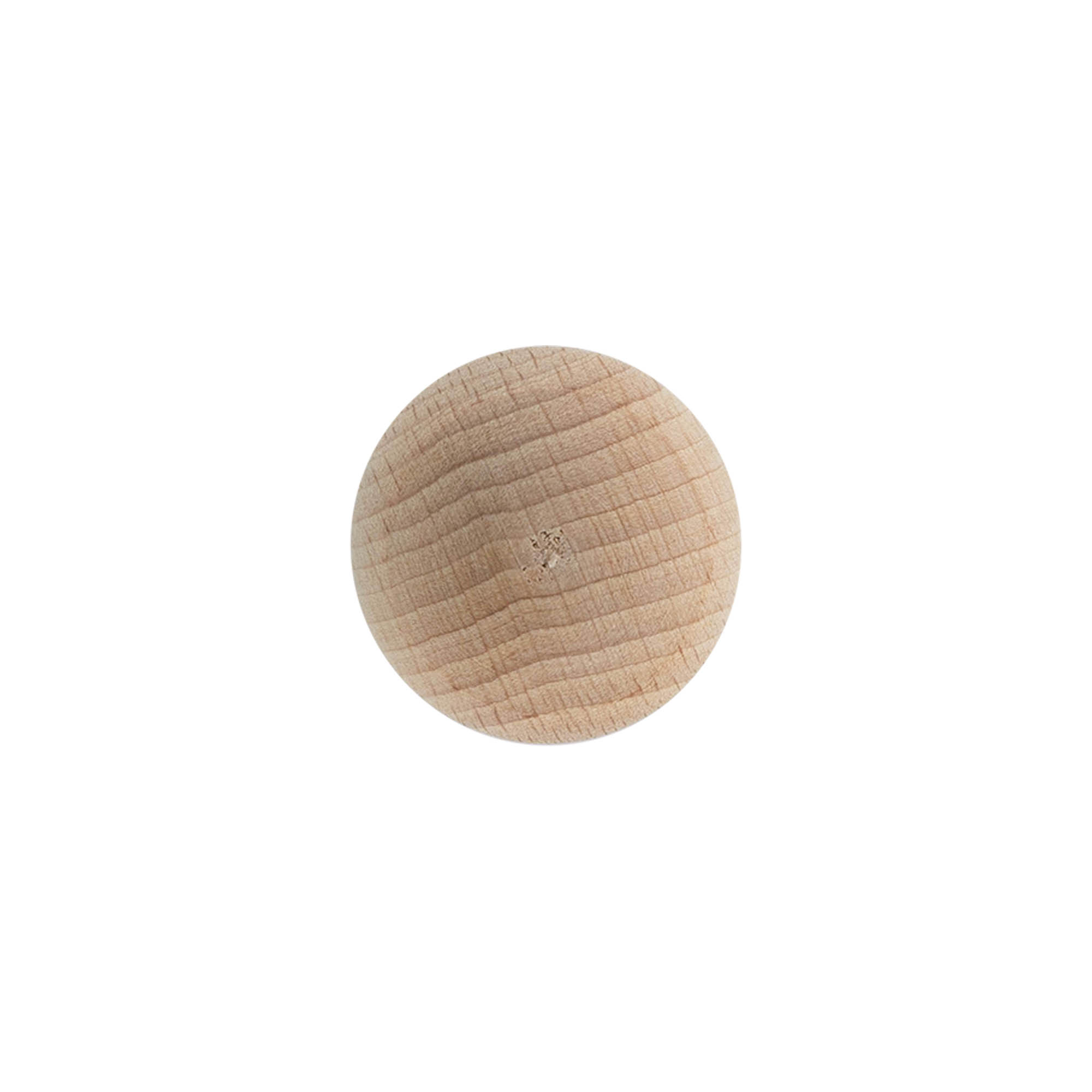 Kahvakorkki 19 mm ”Pallo”, puu/muovi, suulle: korkki