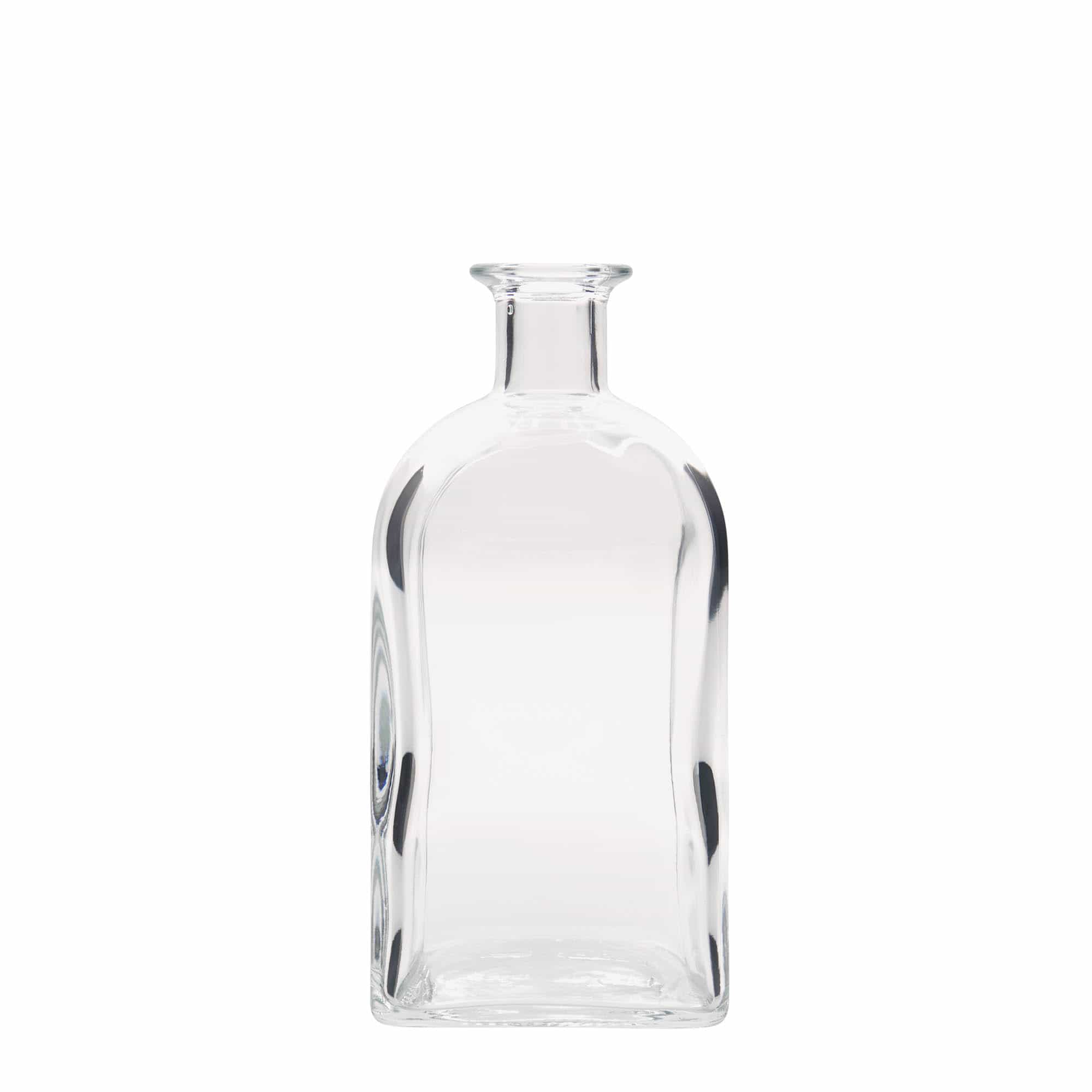 700 ml apteekkarin lasipullo Carré, neliö, suu: korkki 700 ml apteekkarin lasipullo Carré, neliö, suu: korkki