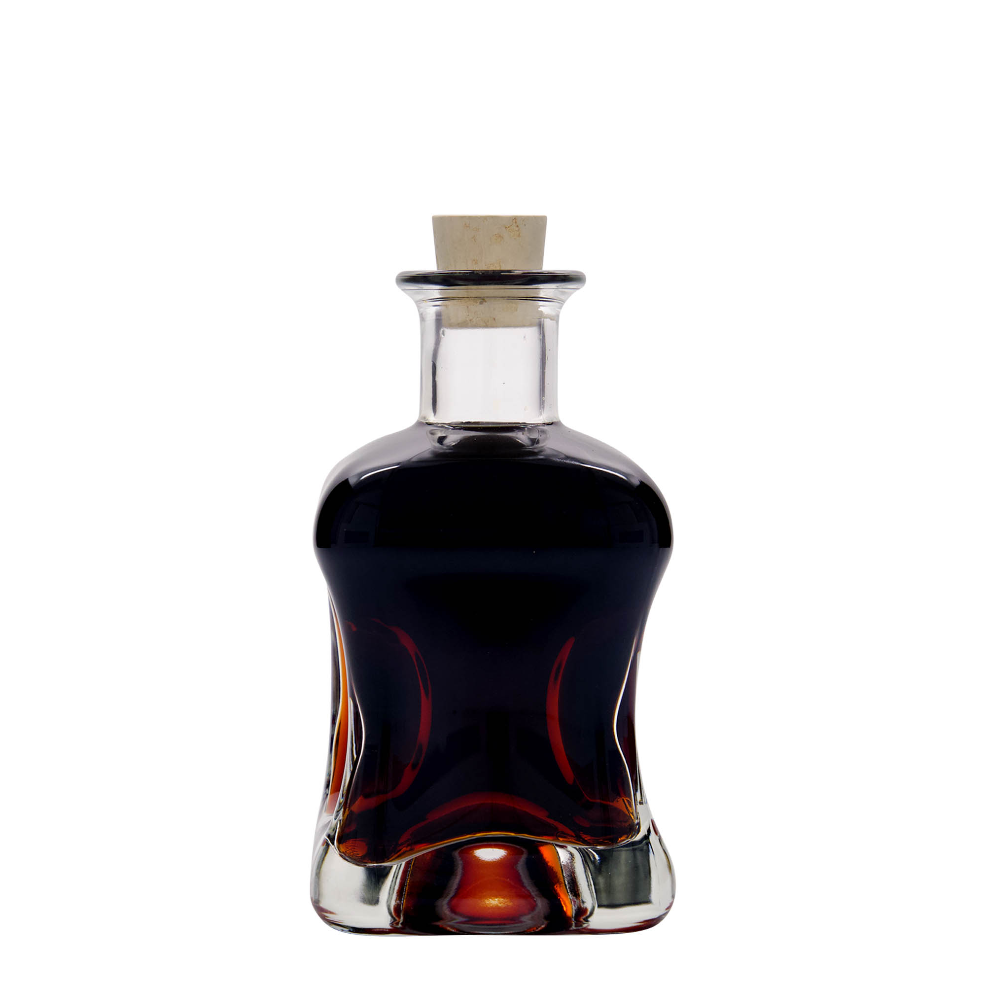 350 ml lasipullo 'Dublin', neliömäinen, suuaukko: korkki
