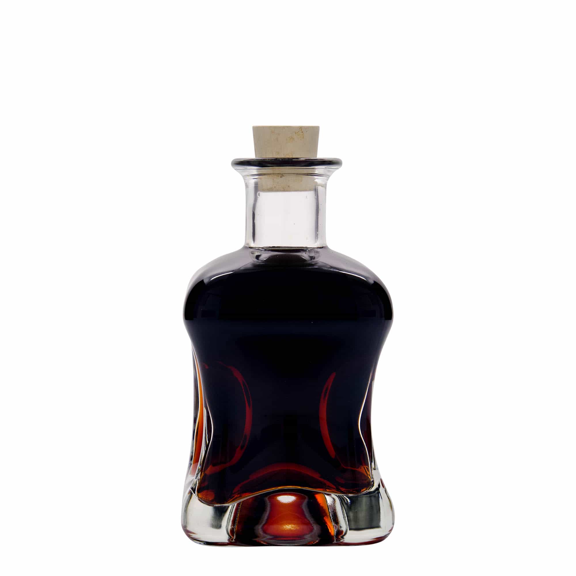 350 ml lasipullo 'Dublin', neliömäinen, suuaukko: korkki