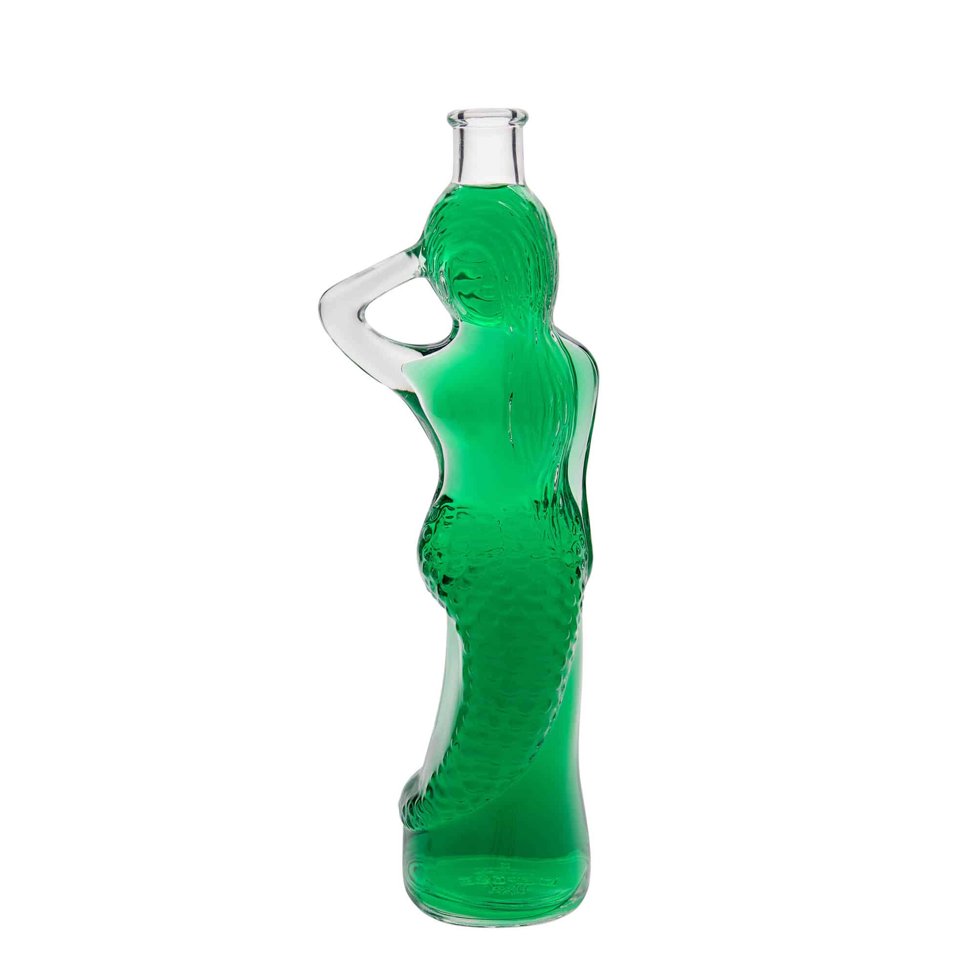 500 ml lasipullo 'Merenneito', suuaukko: korkki 500 ml lasipullo 'Merenneito', suuaukko: korkki