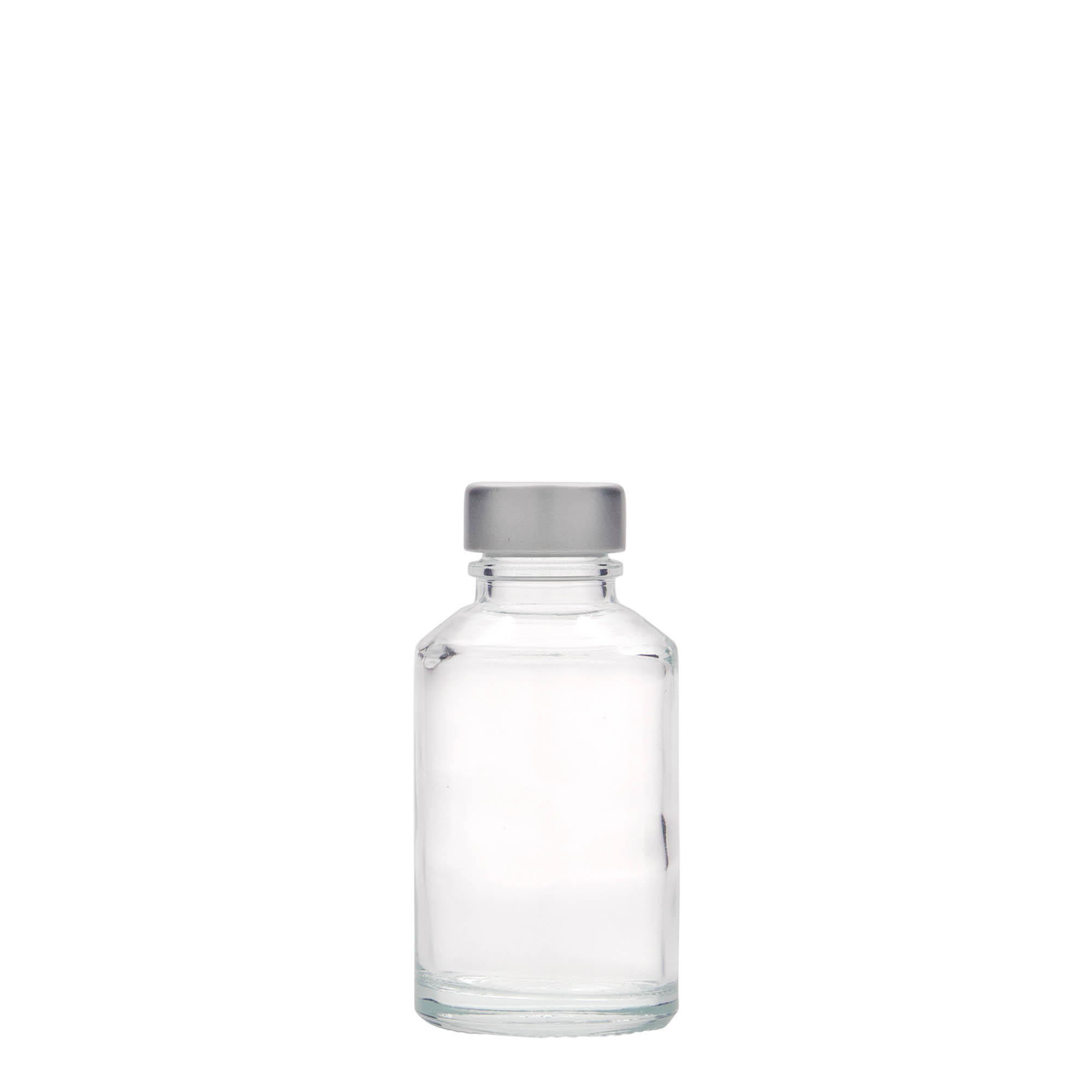 50 ml lasipullo 'Hella', suuaukko: GPI 22 50 ml lasipullo 'Hella', suuaukko: GPI 22