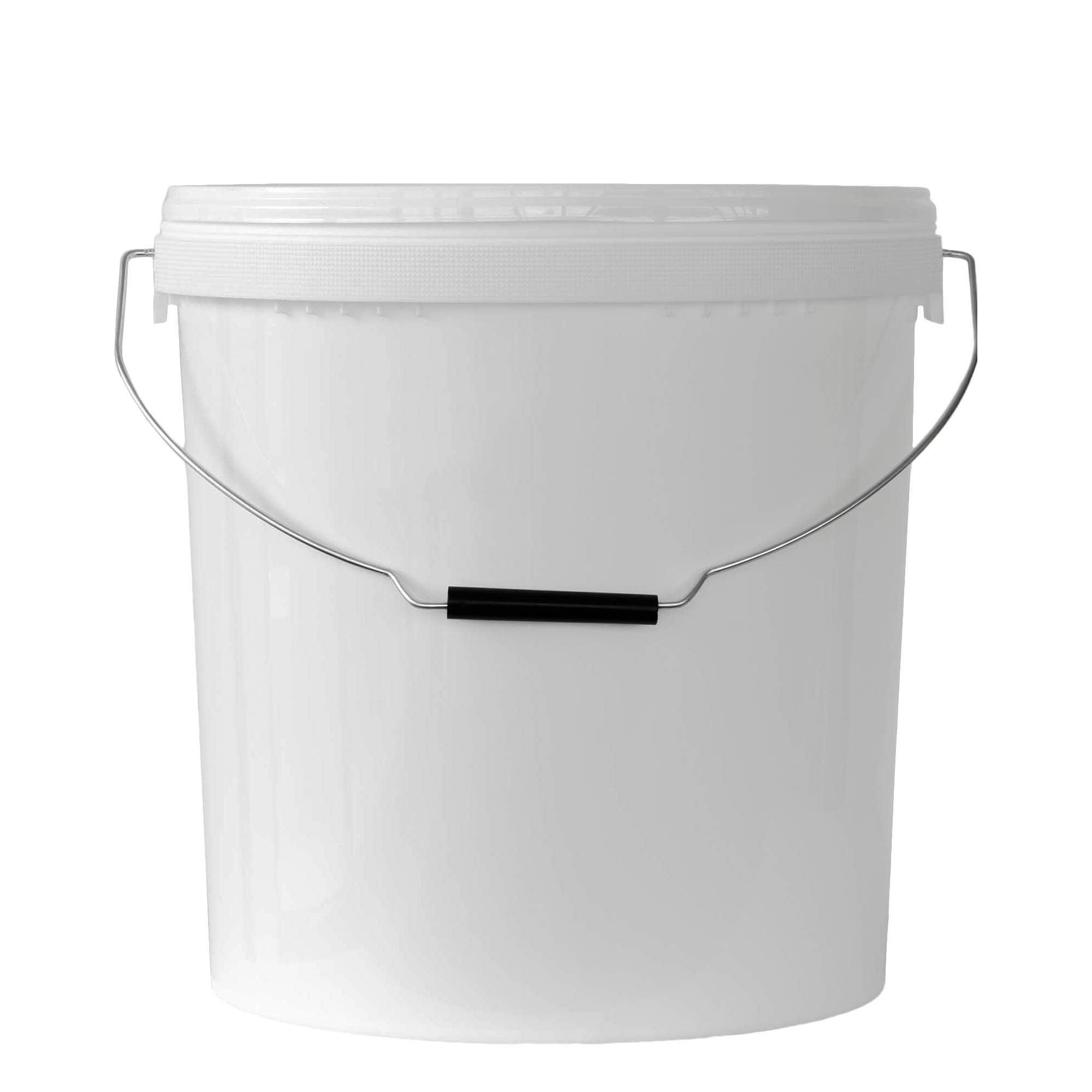 20 l ämpäri, PP-muovi, valkoinen