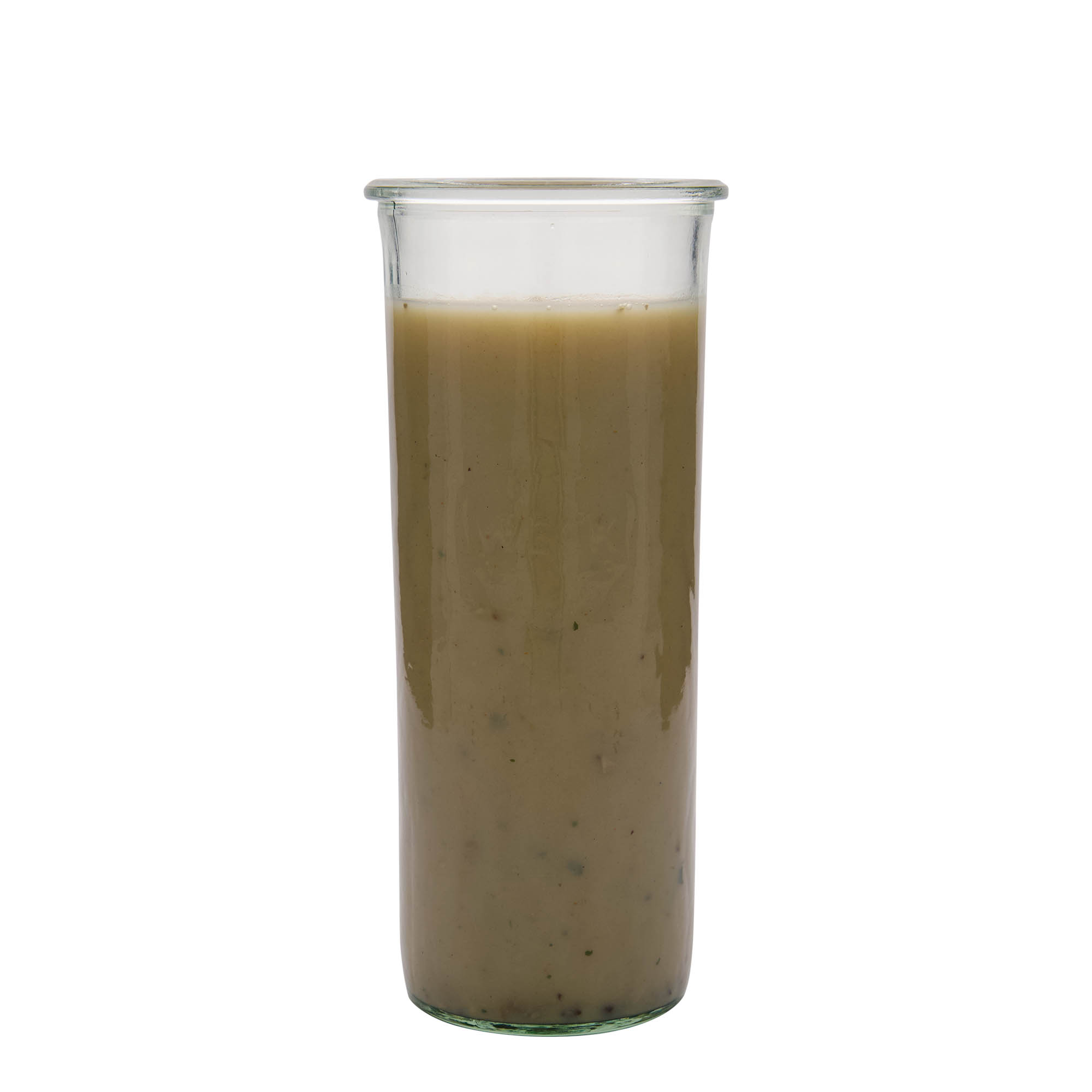 1 500 ml WECK-käännettävä lasipurkki, suuaukko: pyöreä reuna
