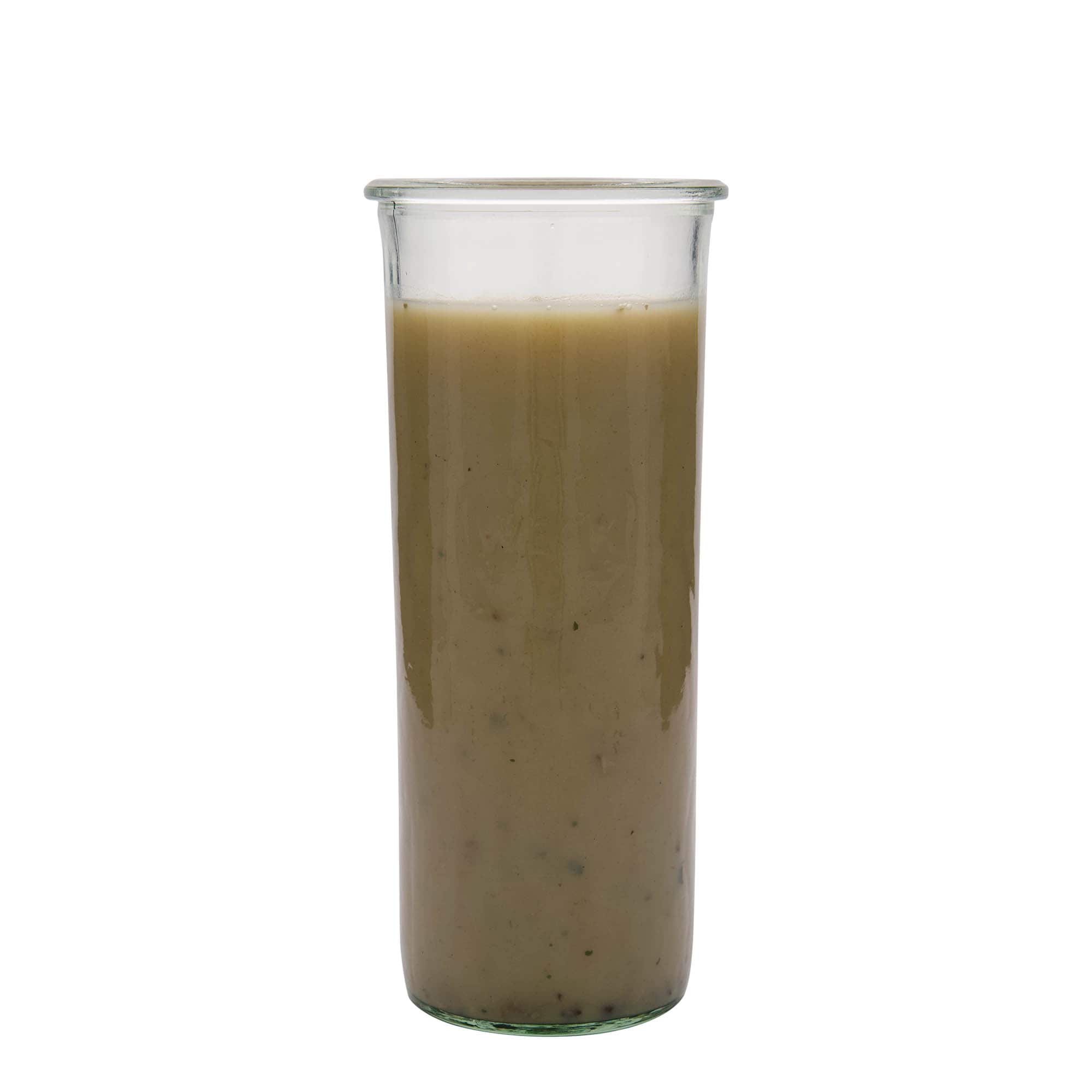 1 500 ml WECK-käännettävä lasipurkki, suuaukko: pyöreä reuna
