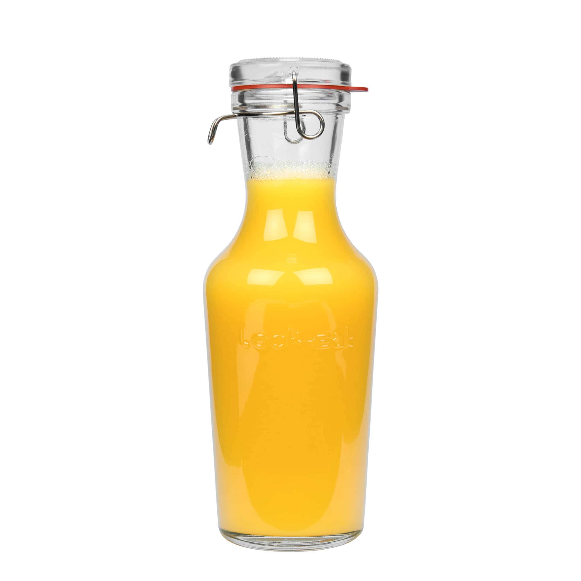 1 000 ml lasikarahvi 'Lock-Eat', suuaukko: langallinen suljinlukko