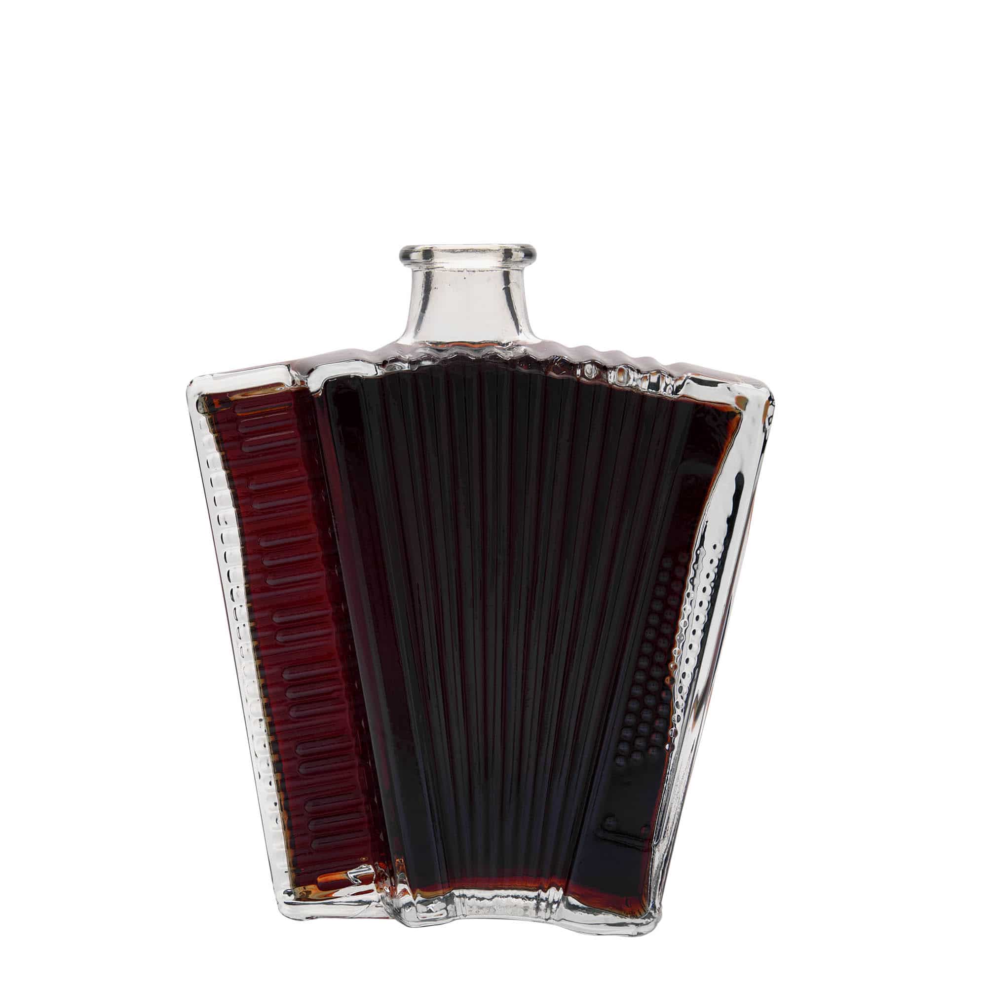500 ml lasipullo 'Haitari', suu: korkki