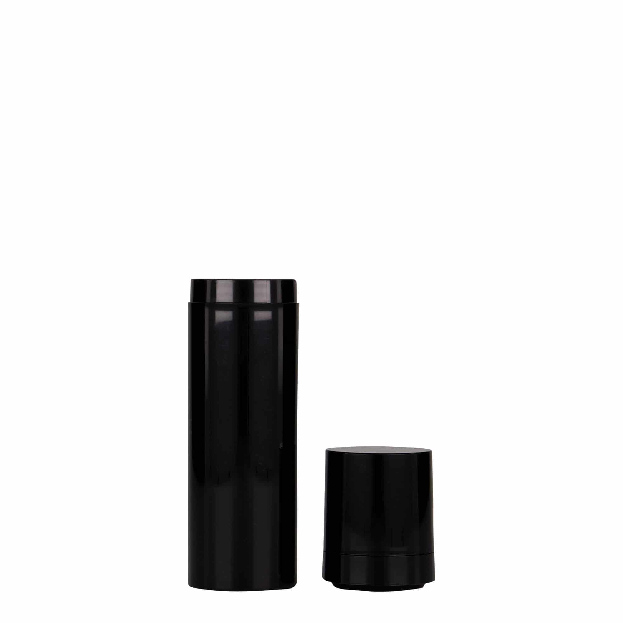 30 ml Airless-annostelija 'Micro', PP-muovi, musta