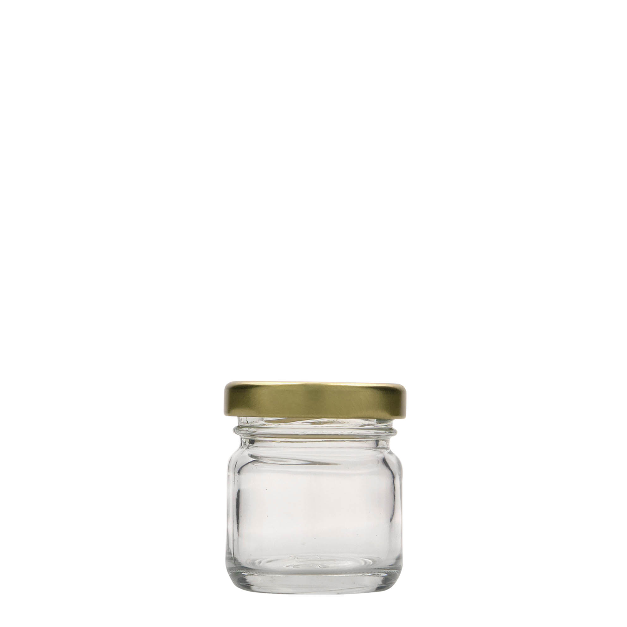 40 ml pyöreä lasi, suuaukko: Twist-Off (TO 43)