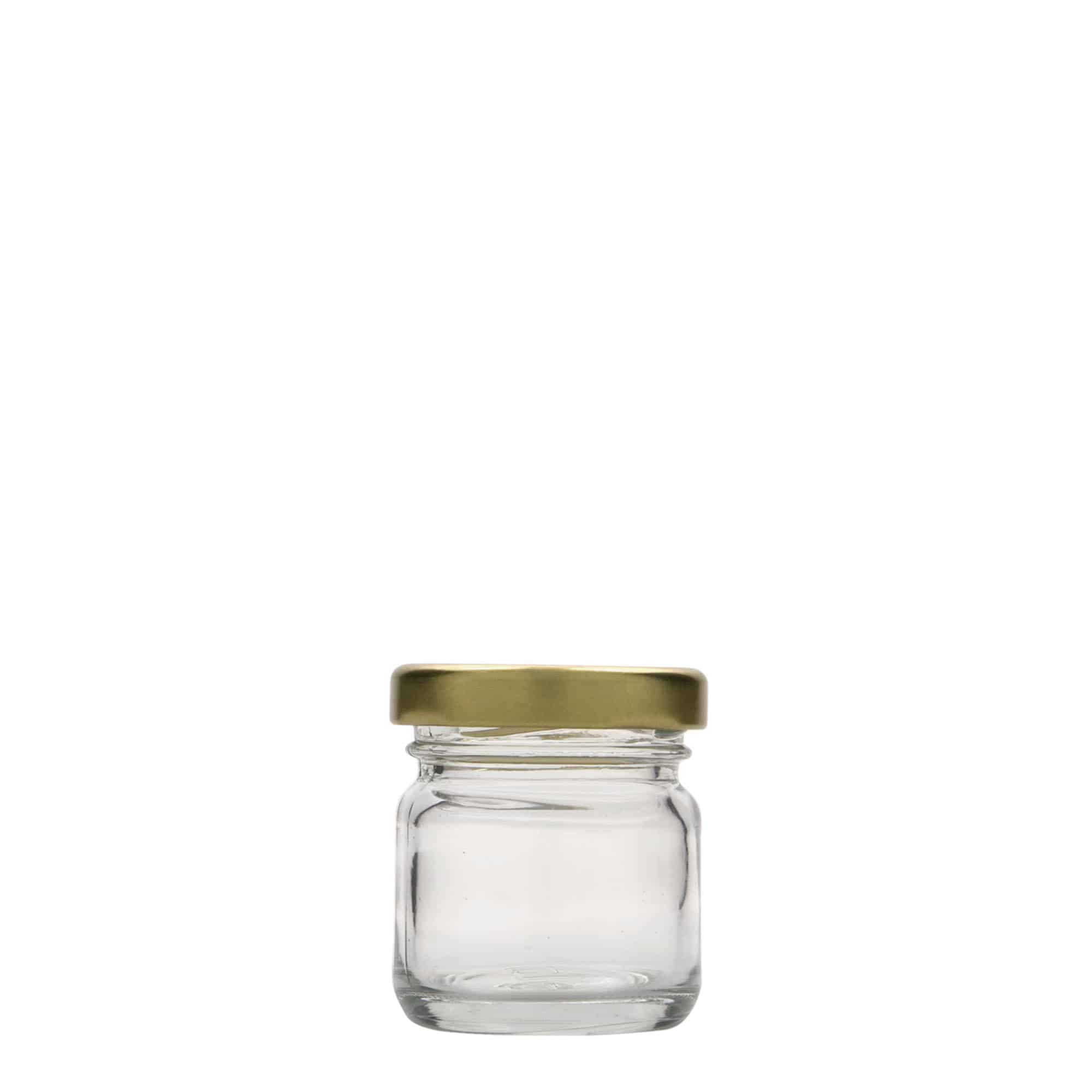 40 ml pyöreä lasi, suuaukko: Twist-off (TO 43)