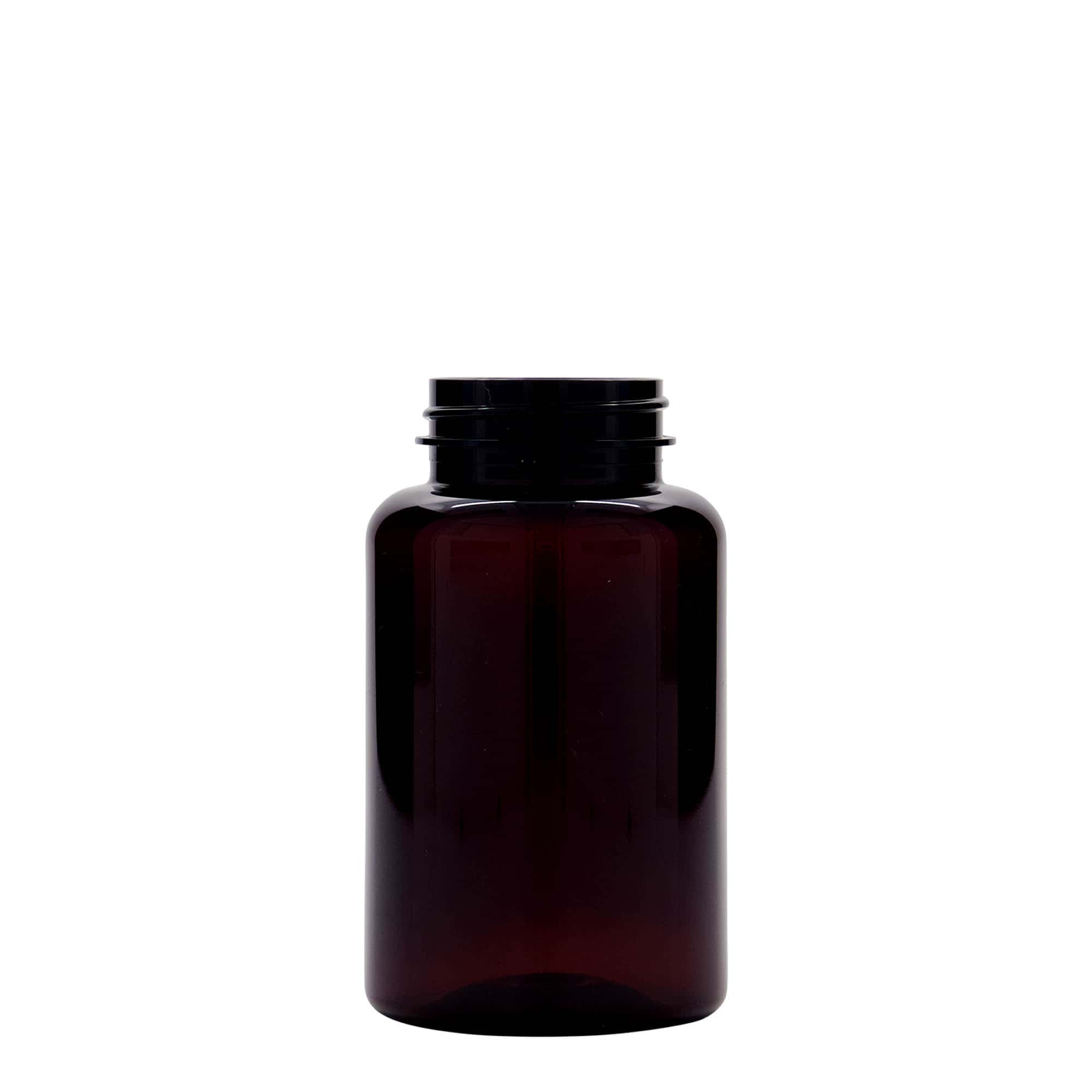 250 ml PET-Packer, muovi, ruskea, suu: GPI 45/400 250 ml PET-Packer, muovi, ruskea, suu: GPI 45/400