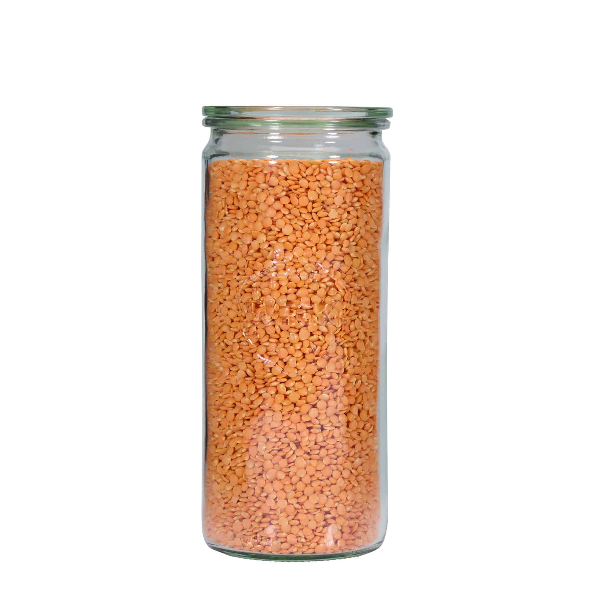 1.040 ml WECK-sylinterilasi, suuaukko: pyöreä reuna