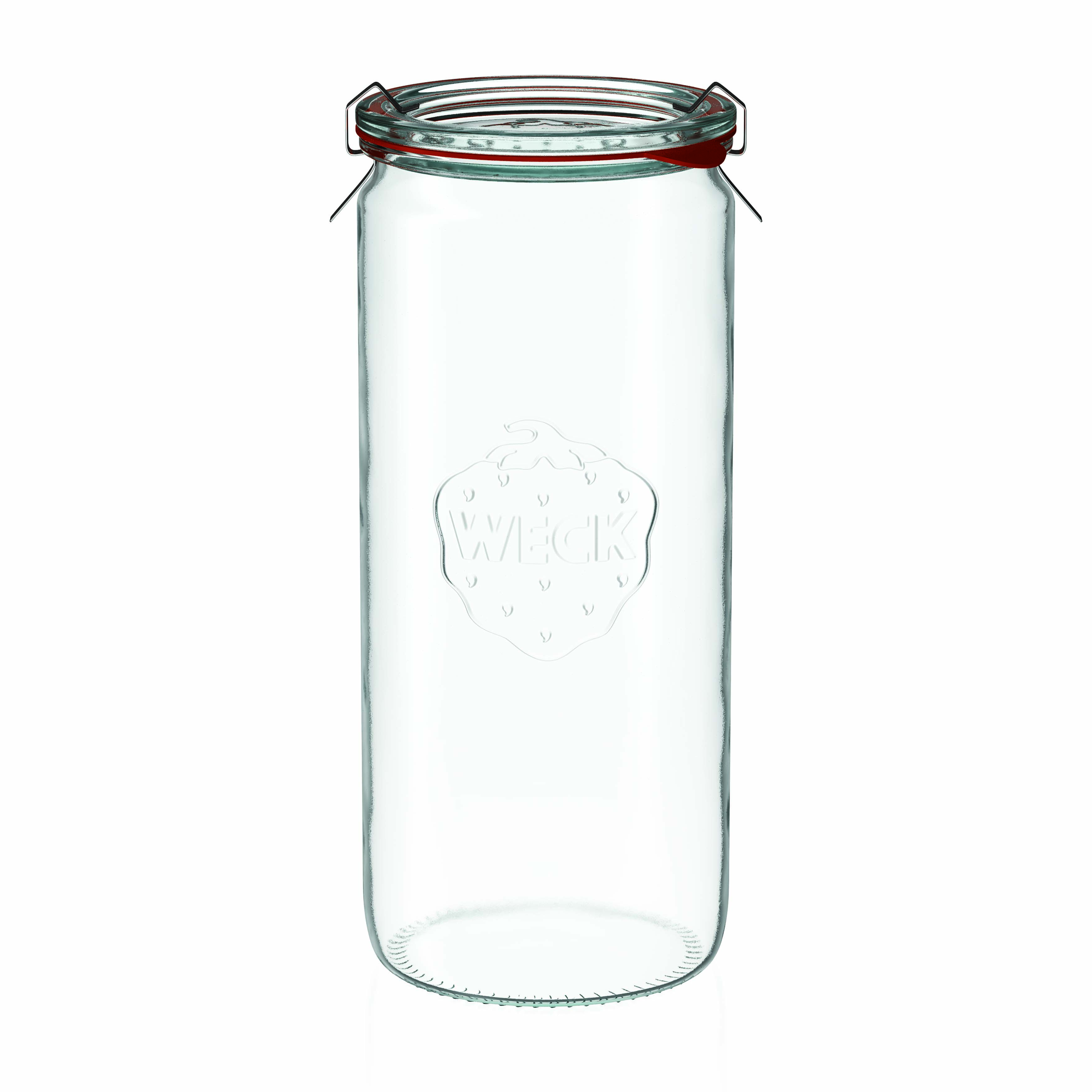 1.040 ml WECK-sylinterilasi, suuaukko: pyöreä reuna 1.040 ml WECK-sylinterilasi, suuaukko: pyöreä reuna
