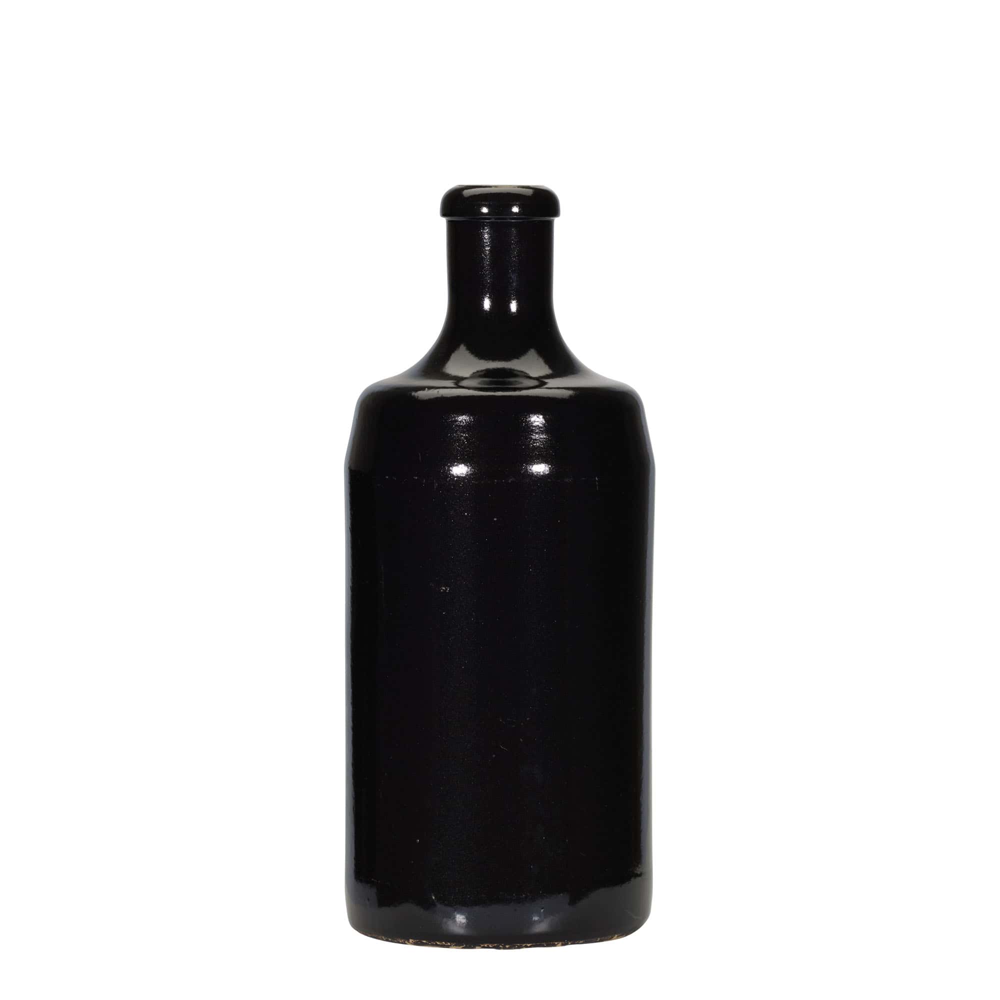 700 ml savituoppi 'Calvados, keraaminen, musta, suu: korkki 700 ml savituoppi 'Calvados, keraaminen, musta, suu: korkki