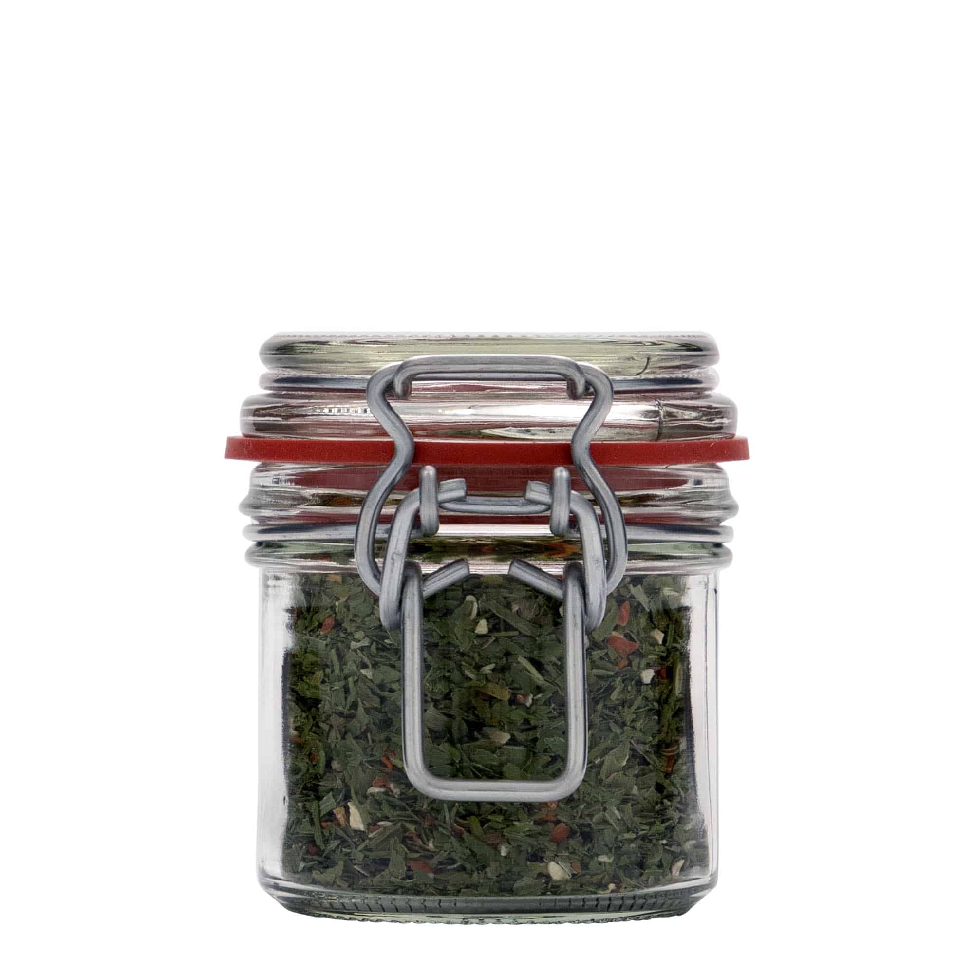 125 ml lankakanttikorkillinen lasipurkki, suuaukko: lankakanttikorkki