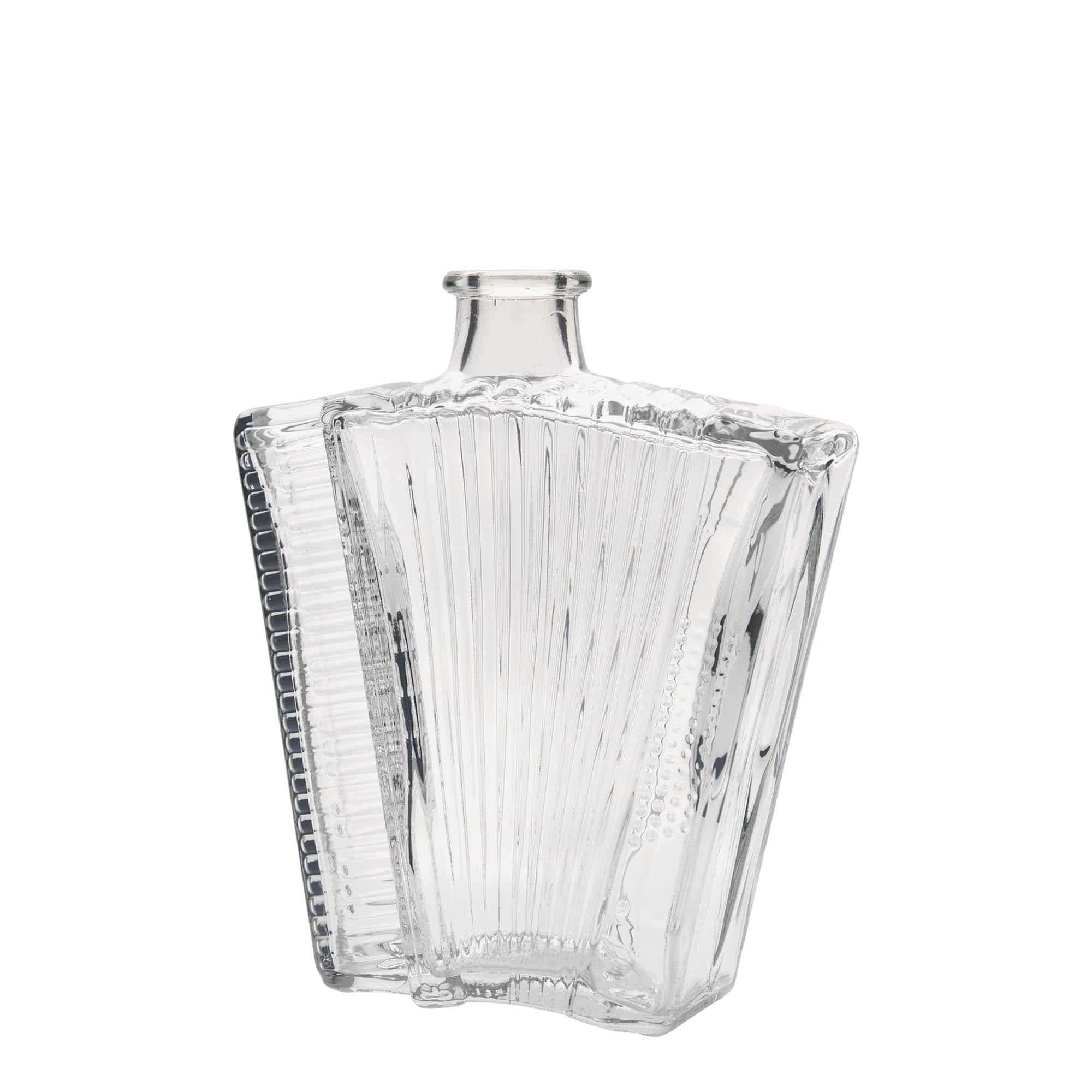500 ml lasipullo 'Haitari', suu: korkki