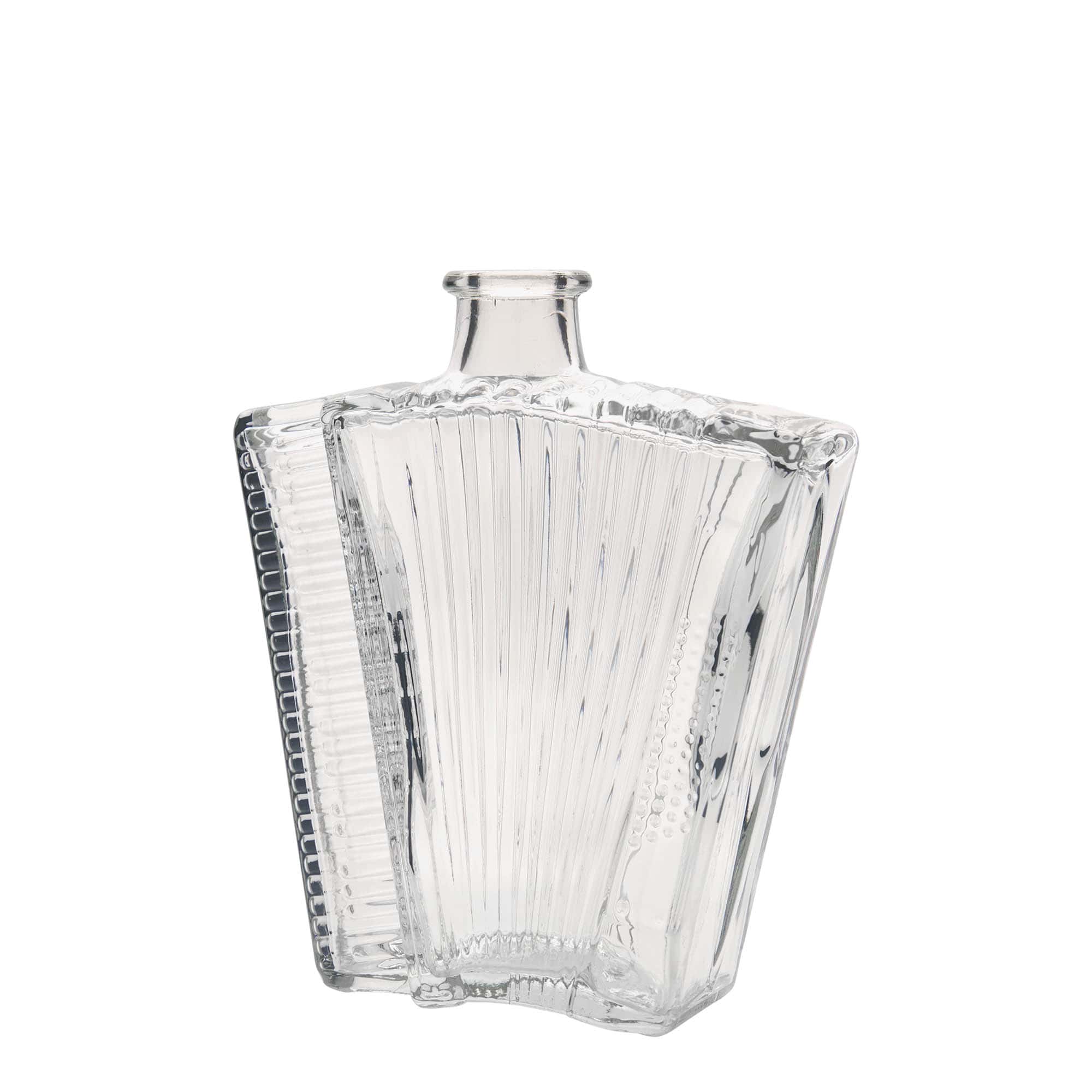 500 ml lasipullo 'Harmonikka', suuaukko: korkki