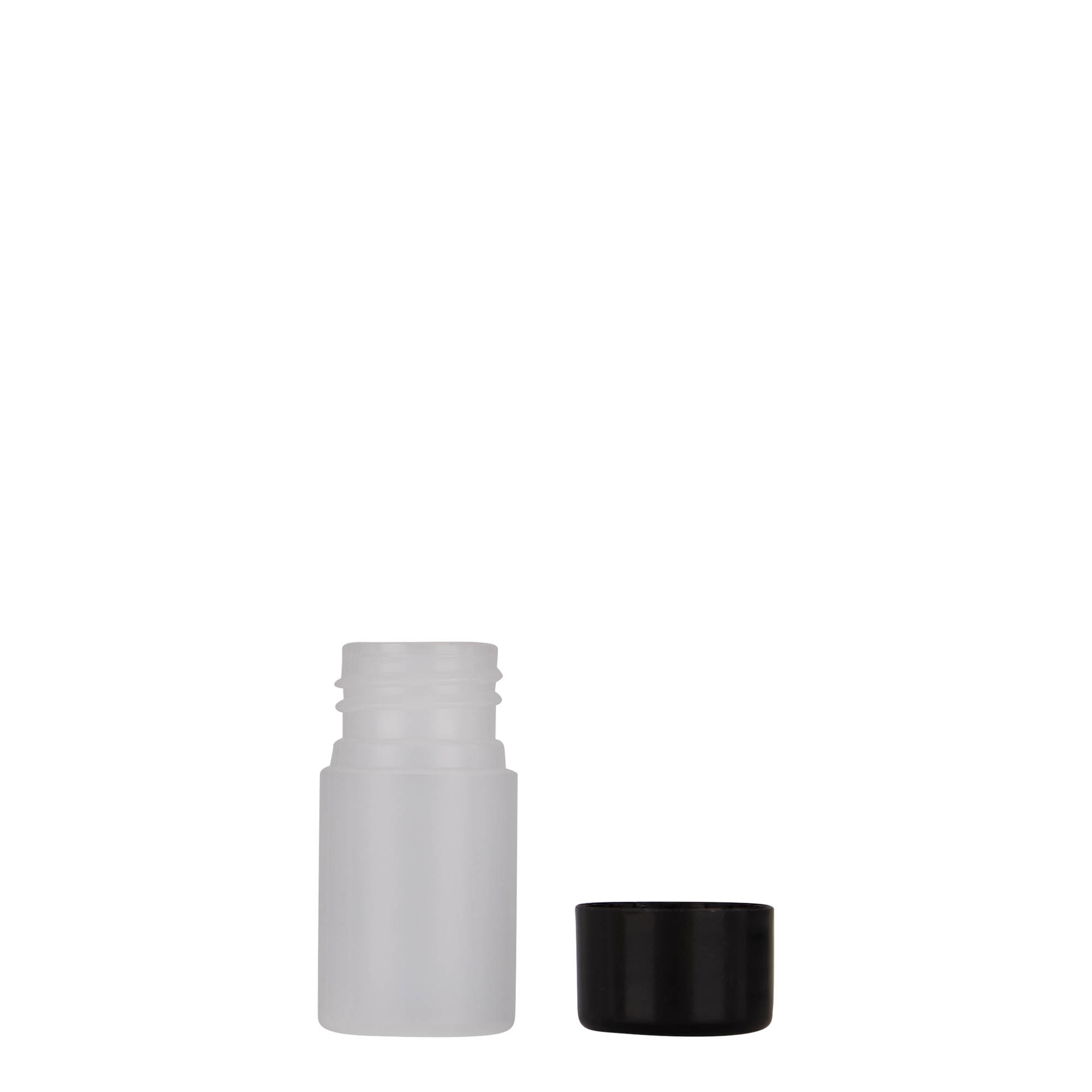 15 ml muovipullo ”Tuffy”, HDPE, luonnonvärinen, suuaukko: 24/410 15 ml muovipullo ”Tuffy”, HDPE, luonnonvärinen, suuaukko: 24/410