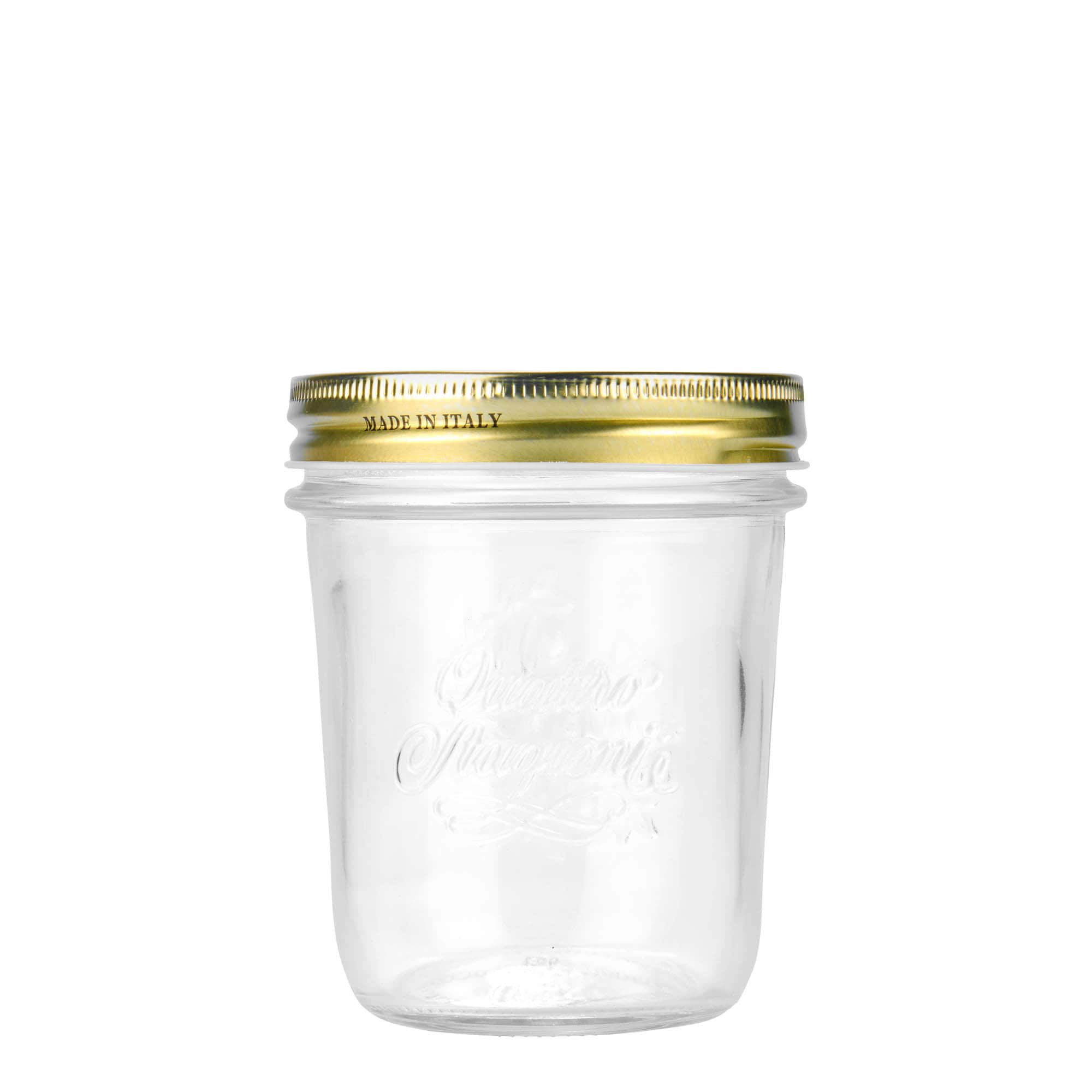 320 ml kaatolasipurkki 'Quattro Stagioni', suuaukko: kierrekorkki