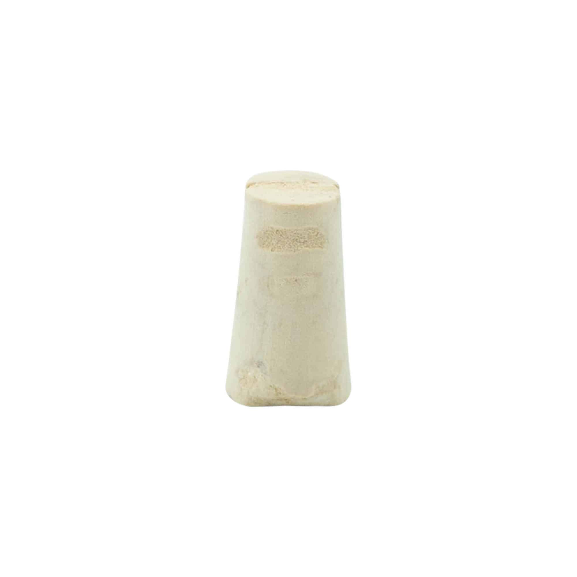 Suippo korkki 9-12 x 22, puristettava korkki, beige, suu: korkki