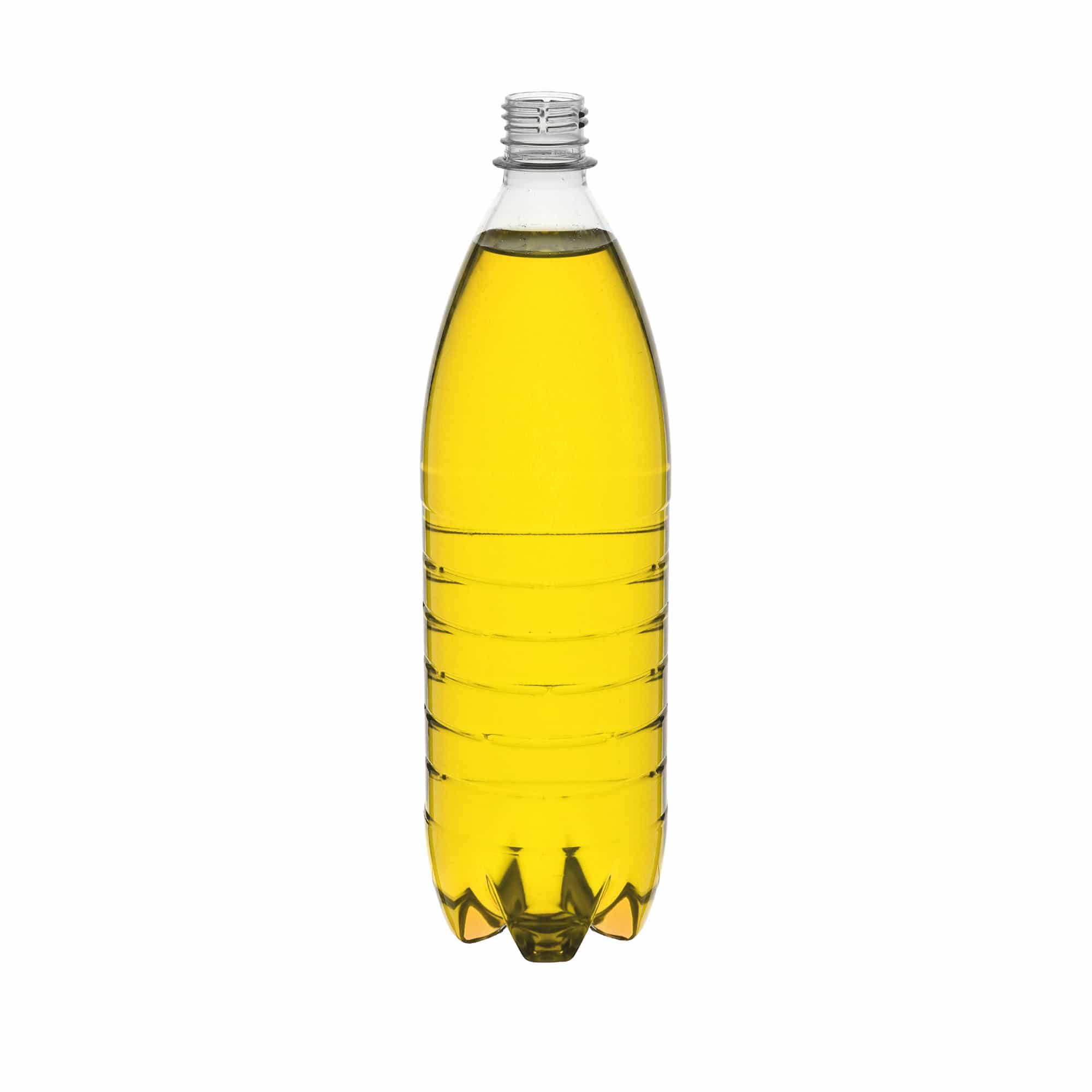 1000 ml PET-pullo universaali, muovi, suuaukko: PCO28