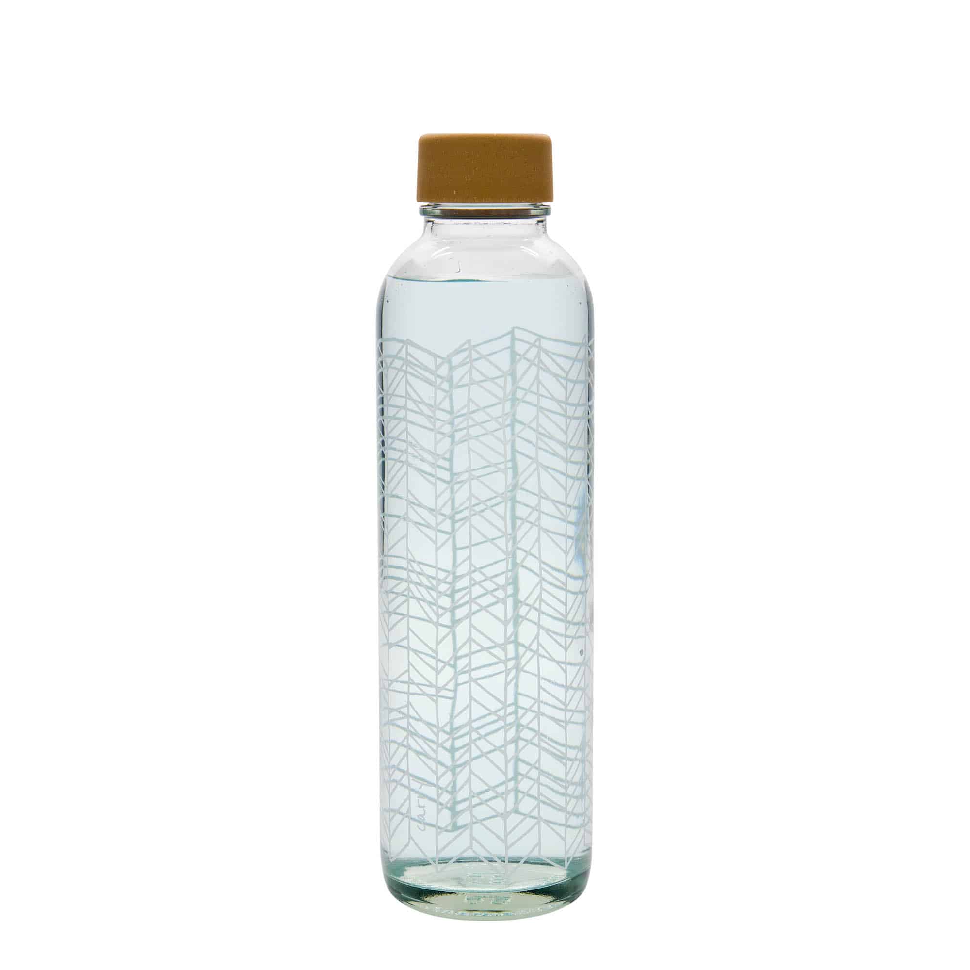 700 ml juomapullo CARRY Bottle, kuvio: Structure of Life, suu: Kierrekorkki