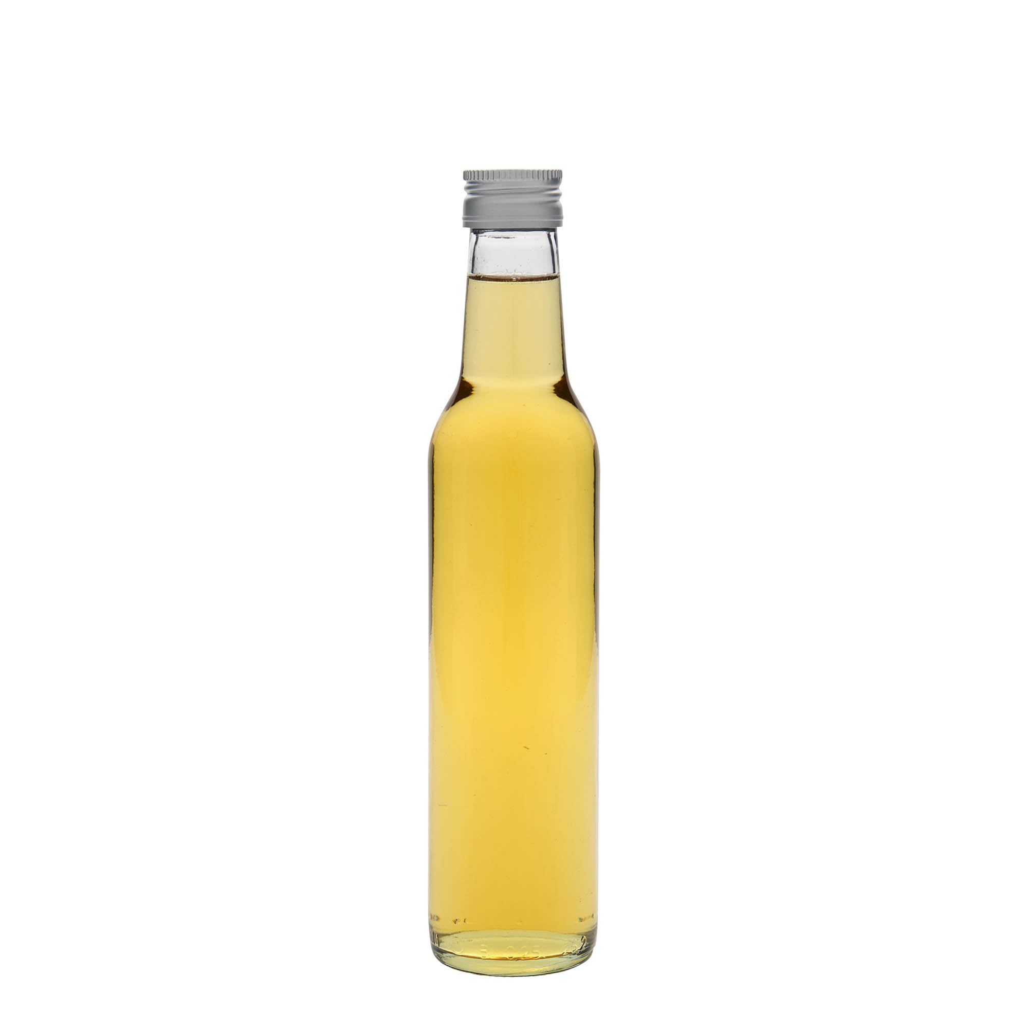 250 ml lasipullo 'Cilindrica', suuaukko: PP 28