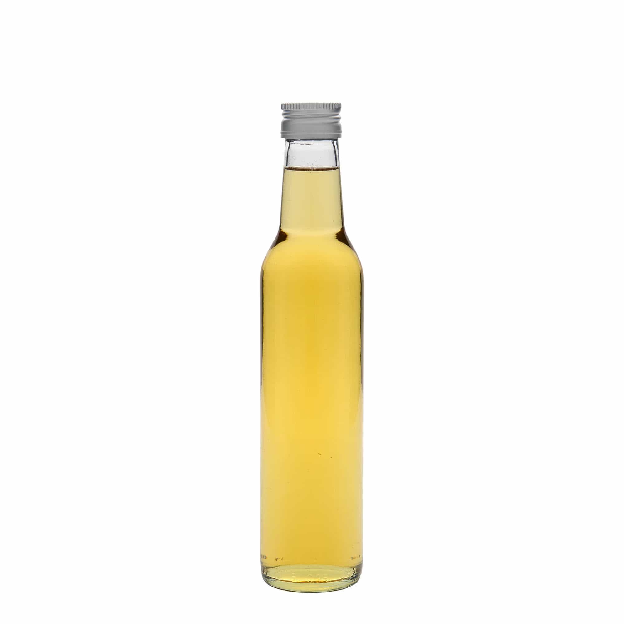 250 ml lasipullo 'Cilindrica', suuaukko: PP 28