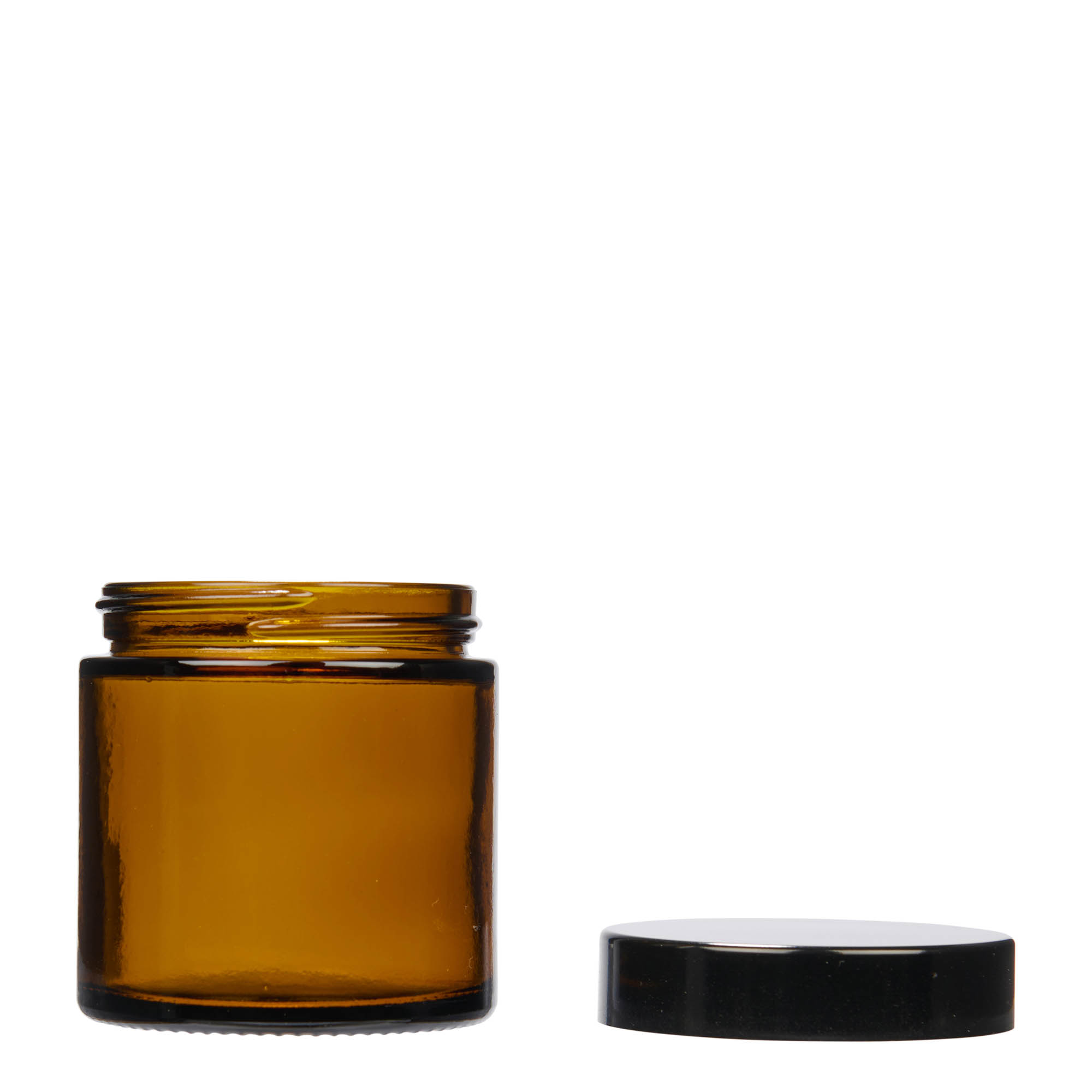 120 ml purkki 'Brown Line', lasia, ruskea, suuaukko: ruuvikorkki