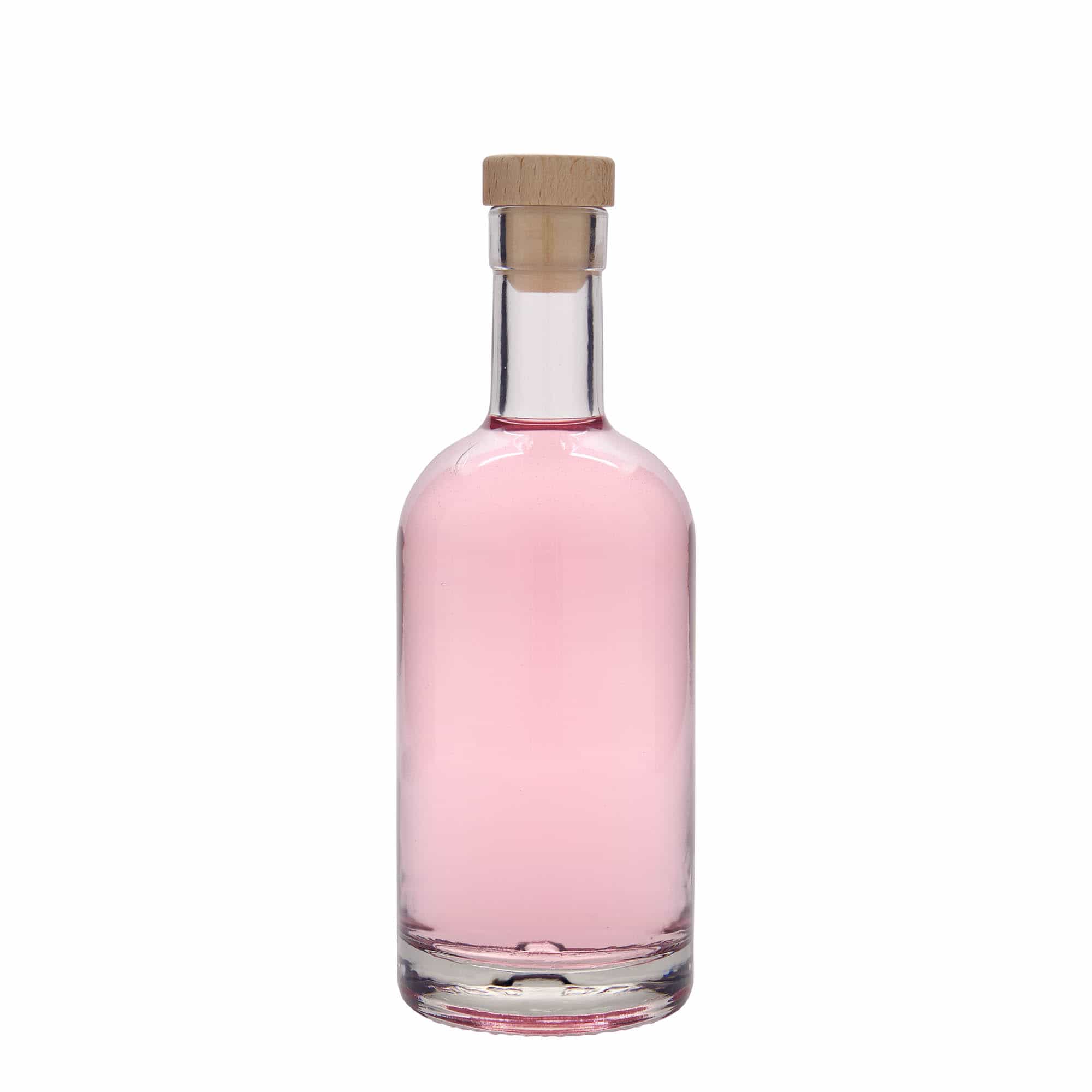 500 ml lasipullo 'Franco', suu: korkki