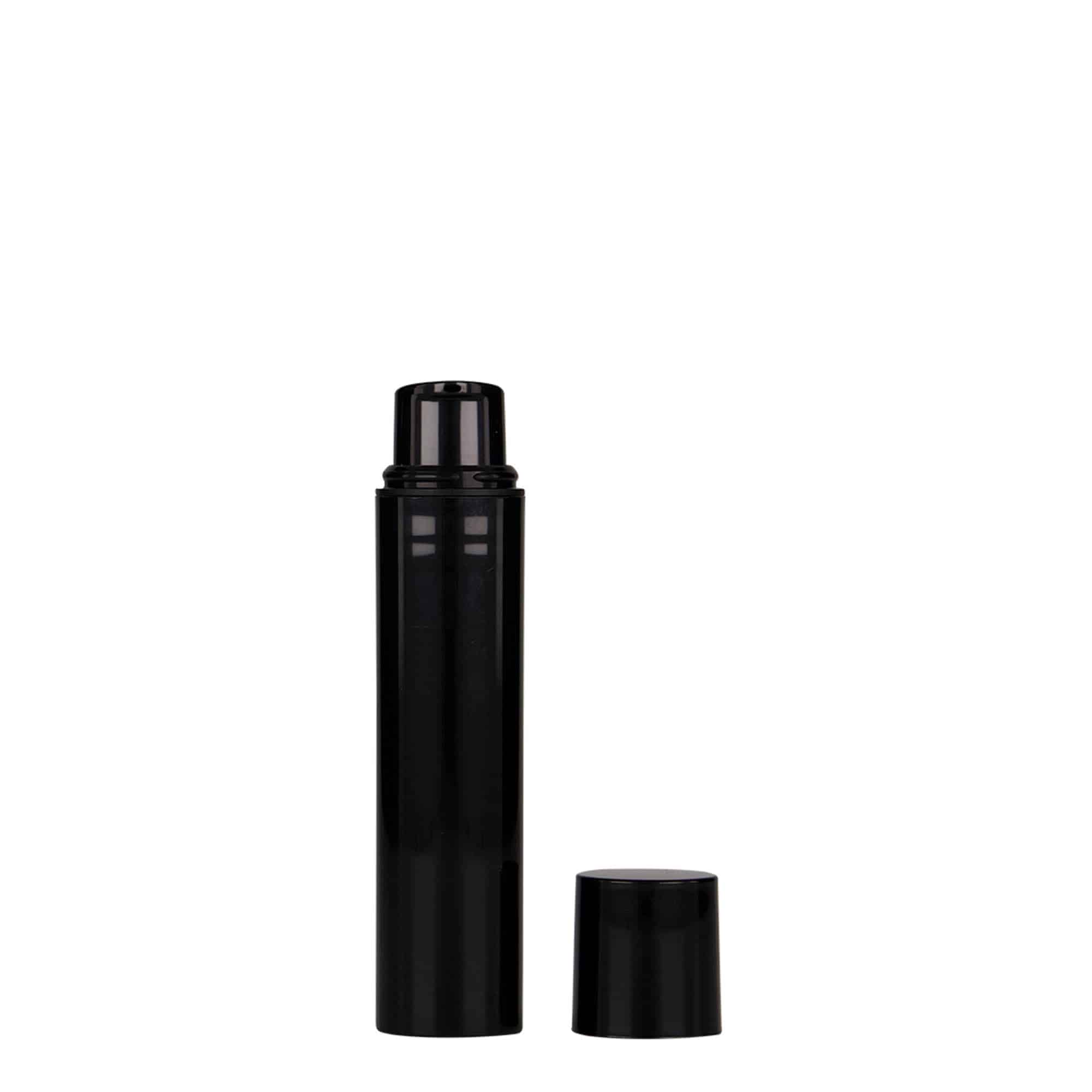 15 ml Airless-annostelija 'Nano', PP-muovi, musta