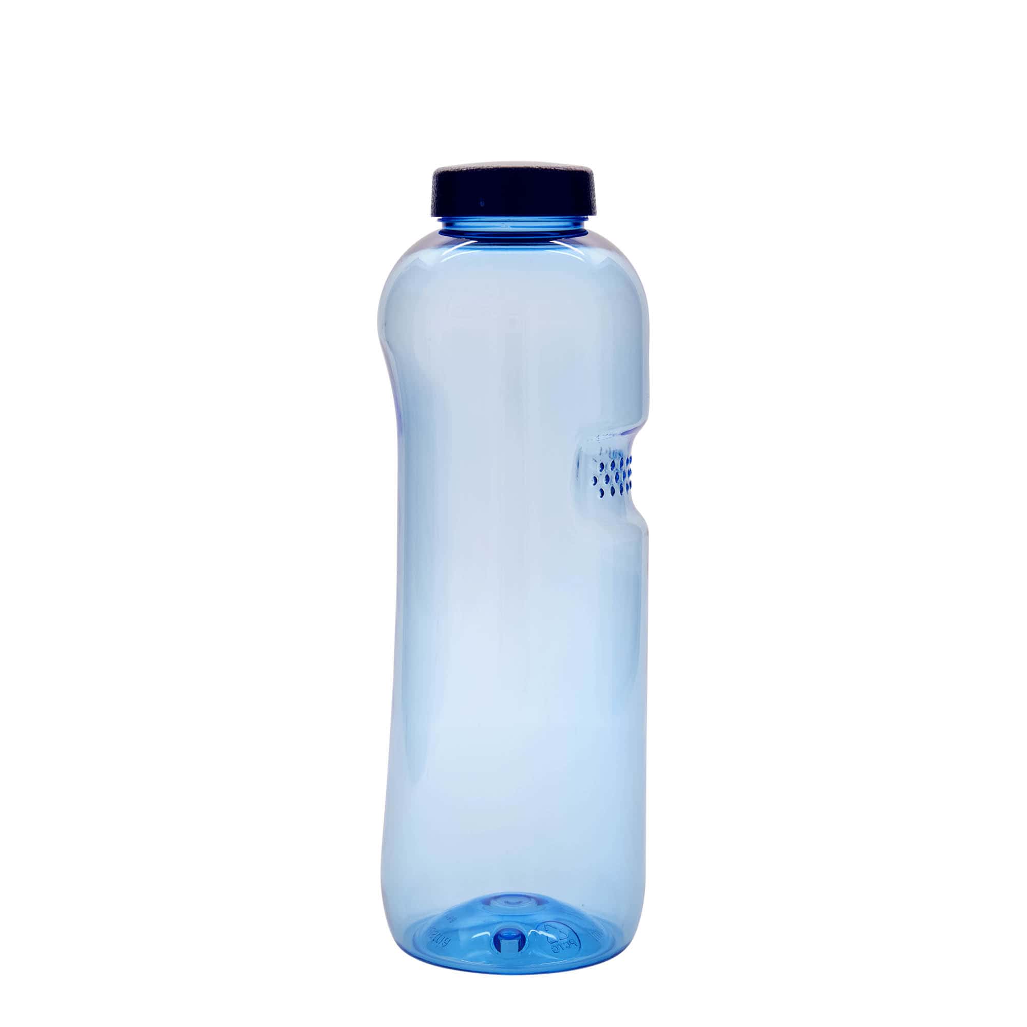 1 000 ml PET-juomapullo 'Kavodrink', muovia, sininen