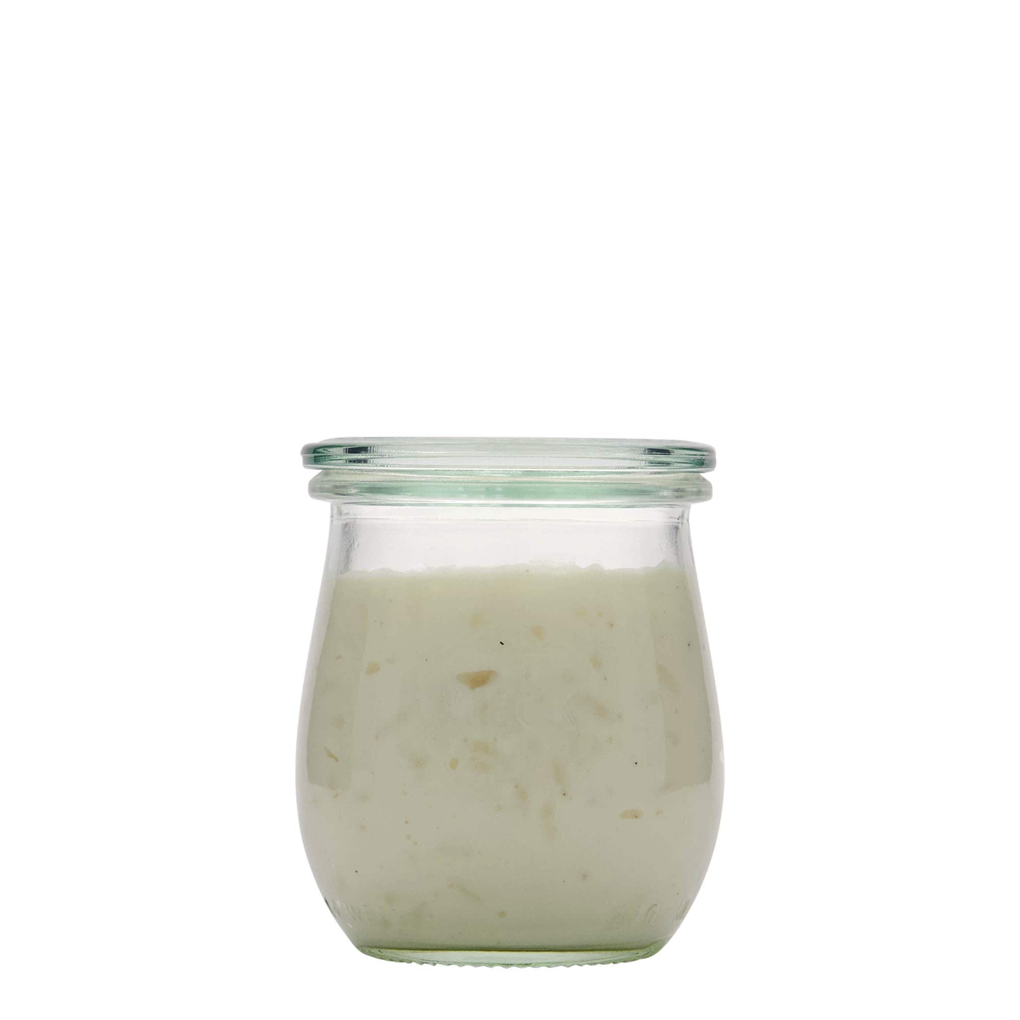 220 ml WECK-tulppalasi, suuaukko: pyöreä reuna