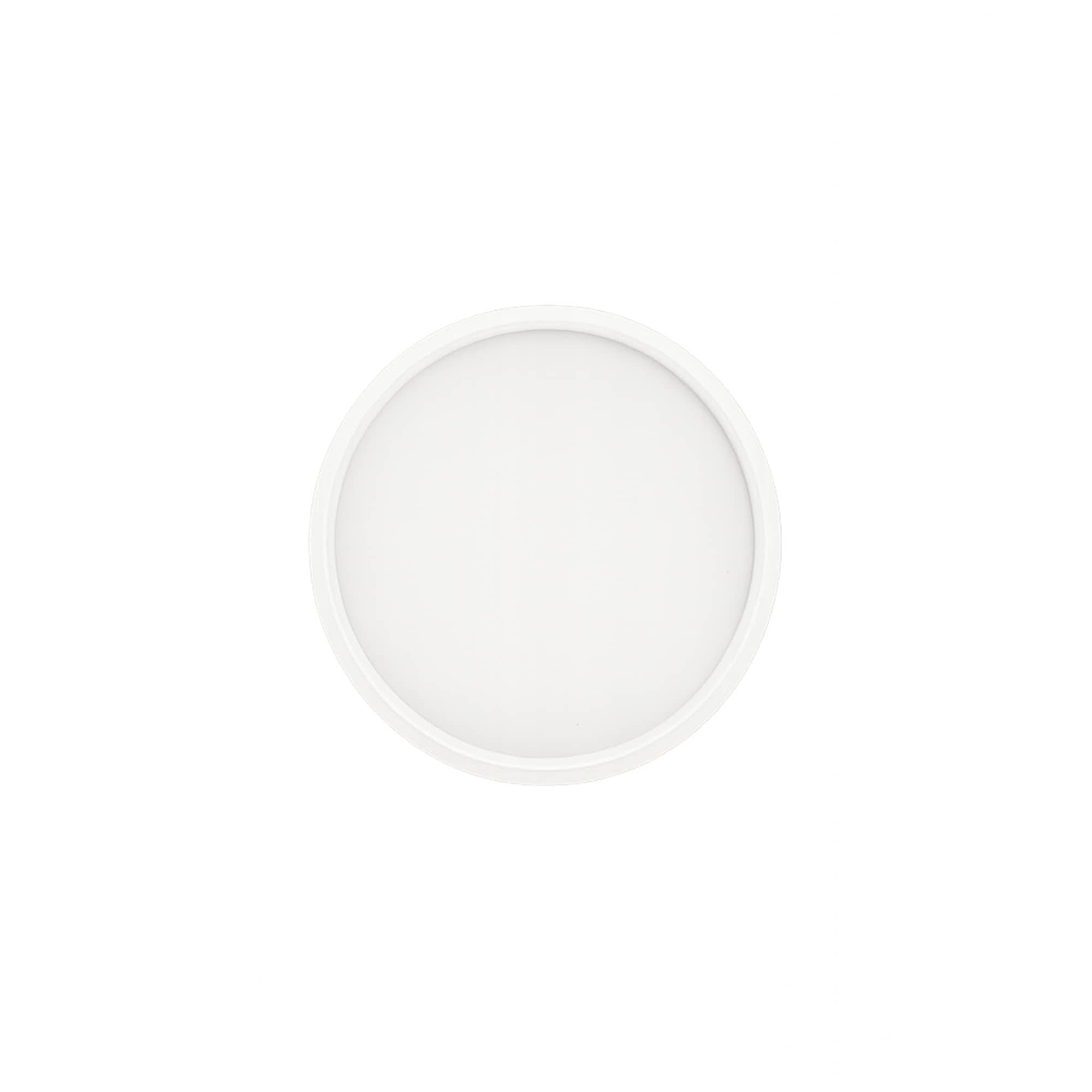 Ruuvikorkki 30 ml:lle 'Brown Line', PP, valkoinen