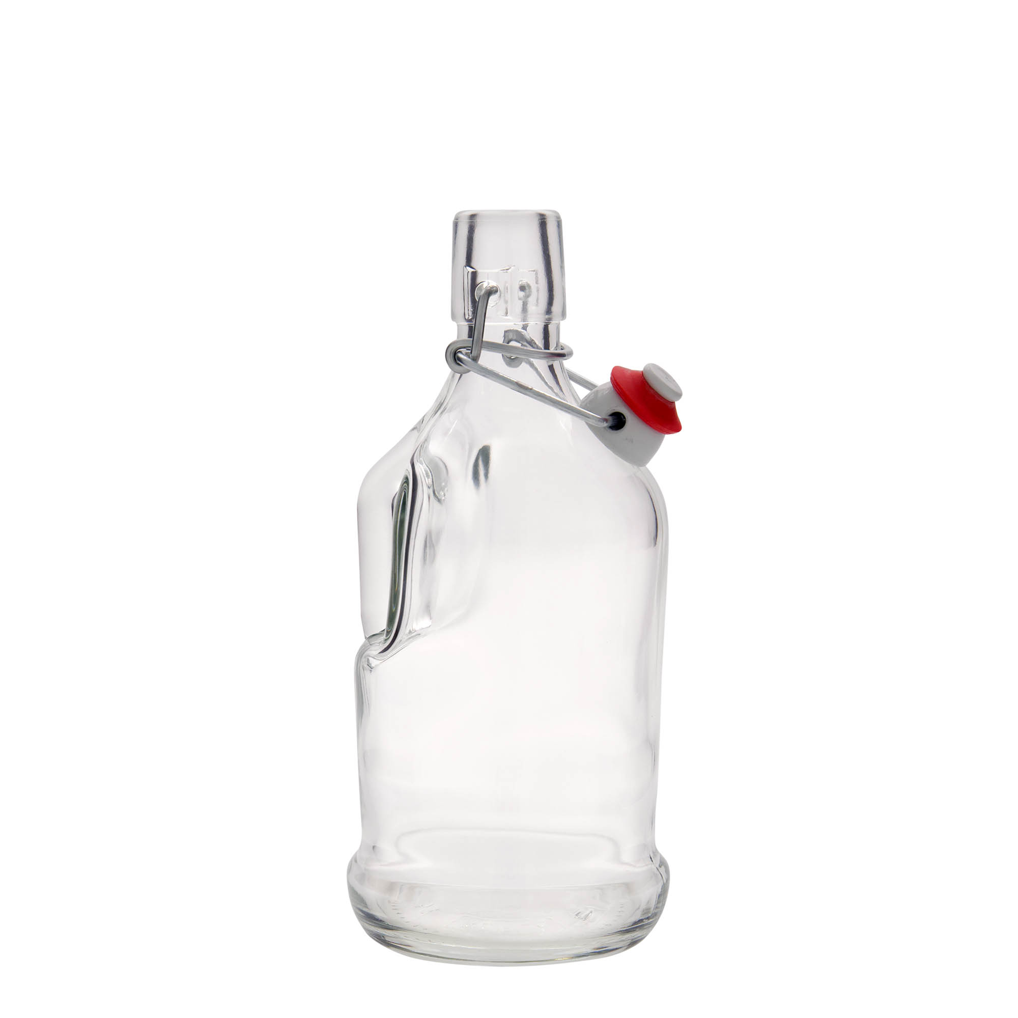500 ml lasipullo 'Classica', suuaukko: lukittava metallikorkki