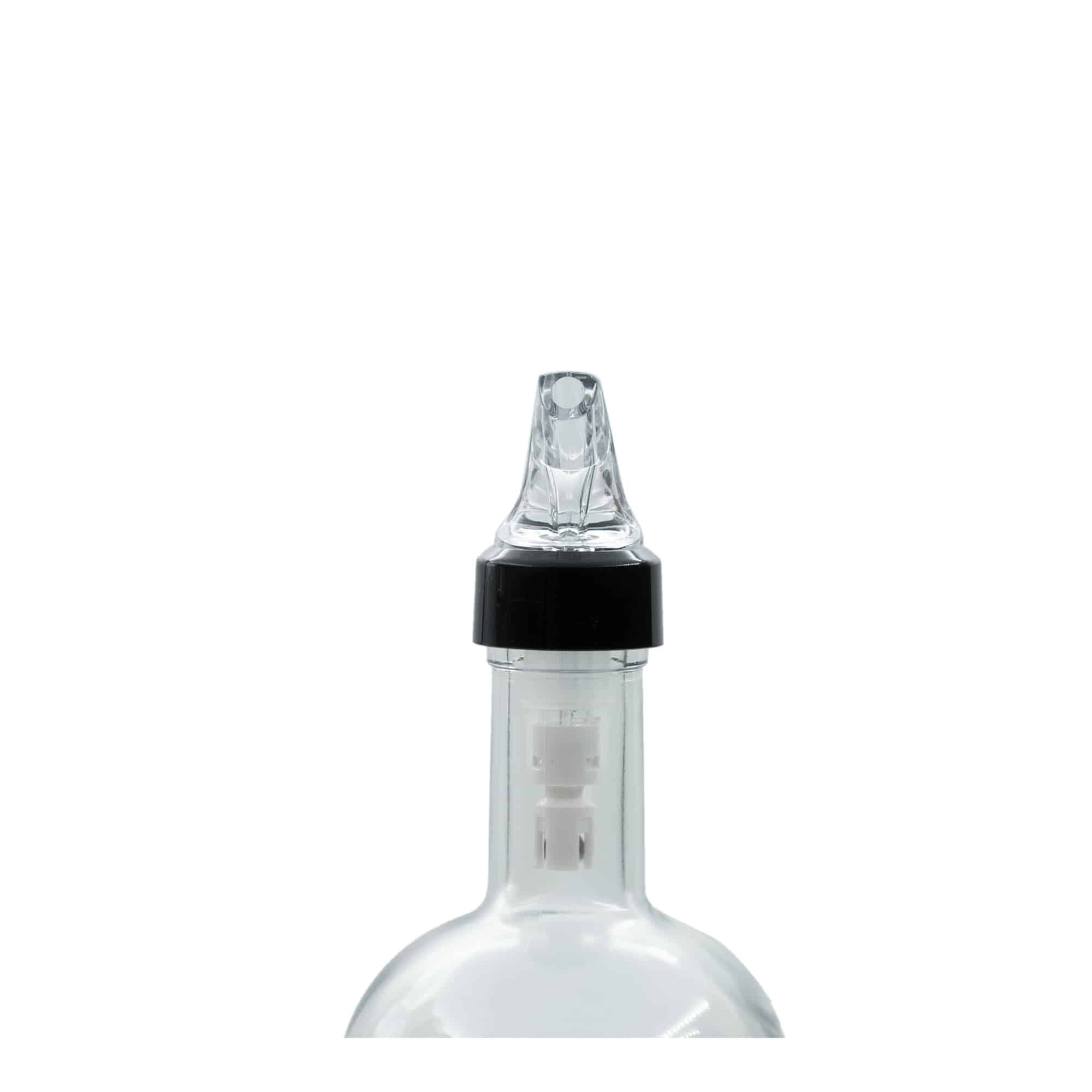 Annostelukärki ”Auto Pour” 4 cl, PE-muovi, kirkas