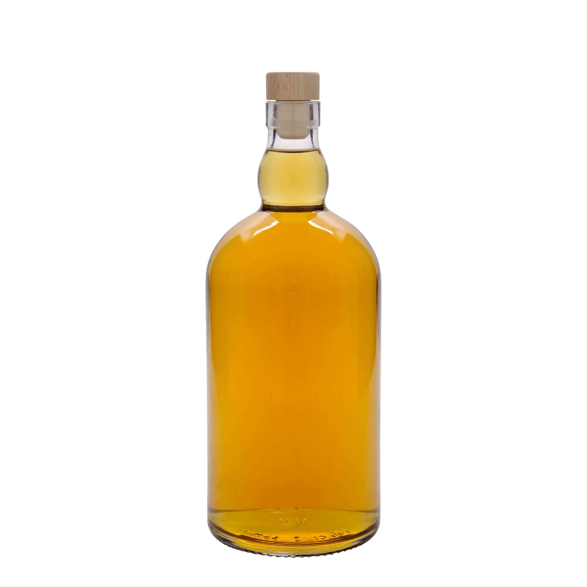 1000 ml lasipullo 'Aberdeen', suu: korkki