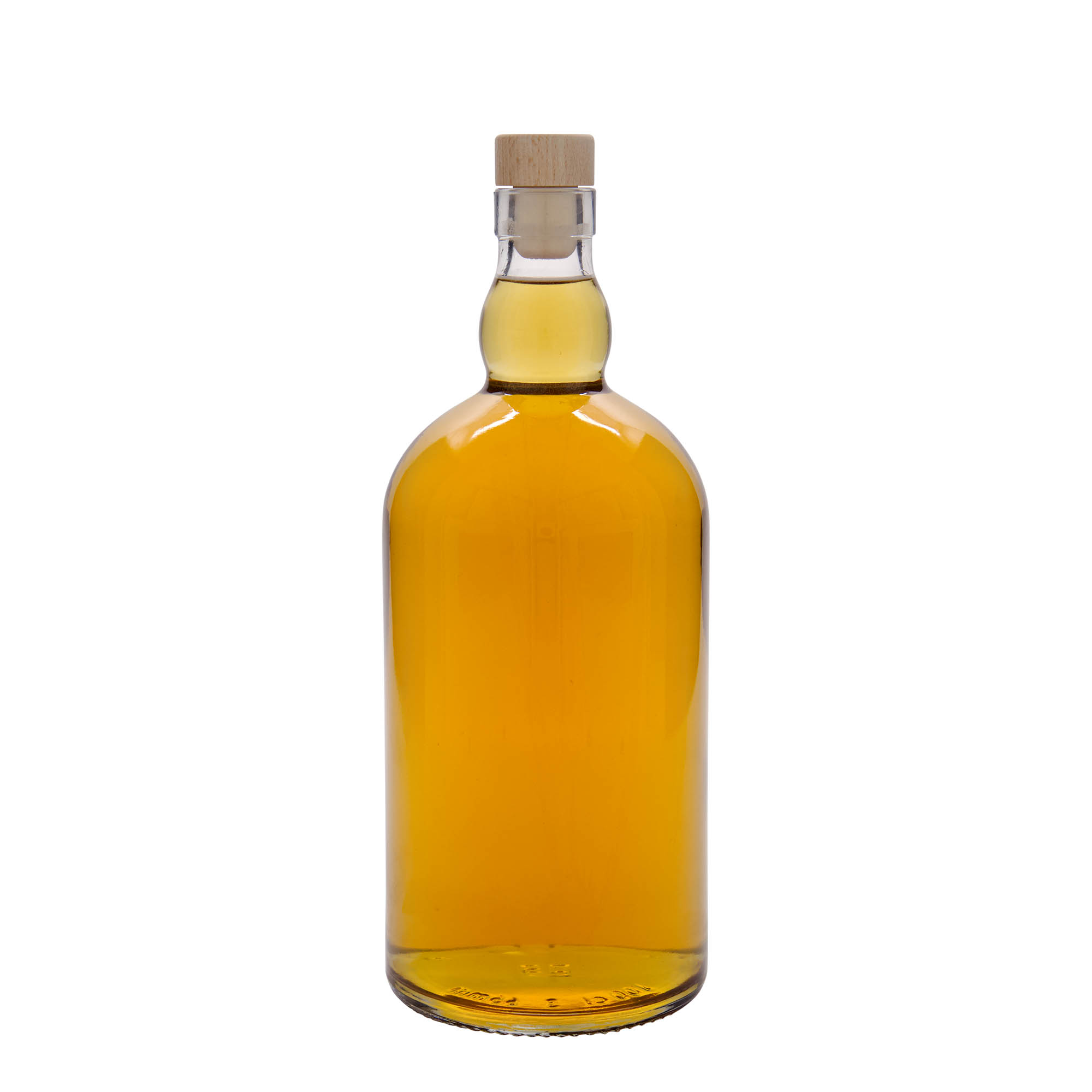 1000 ml lasipullo 'Aberdeen', suuaukko: korkki 1000 ml lasipullo 'Aberdeen', suuaukko: korkki