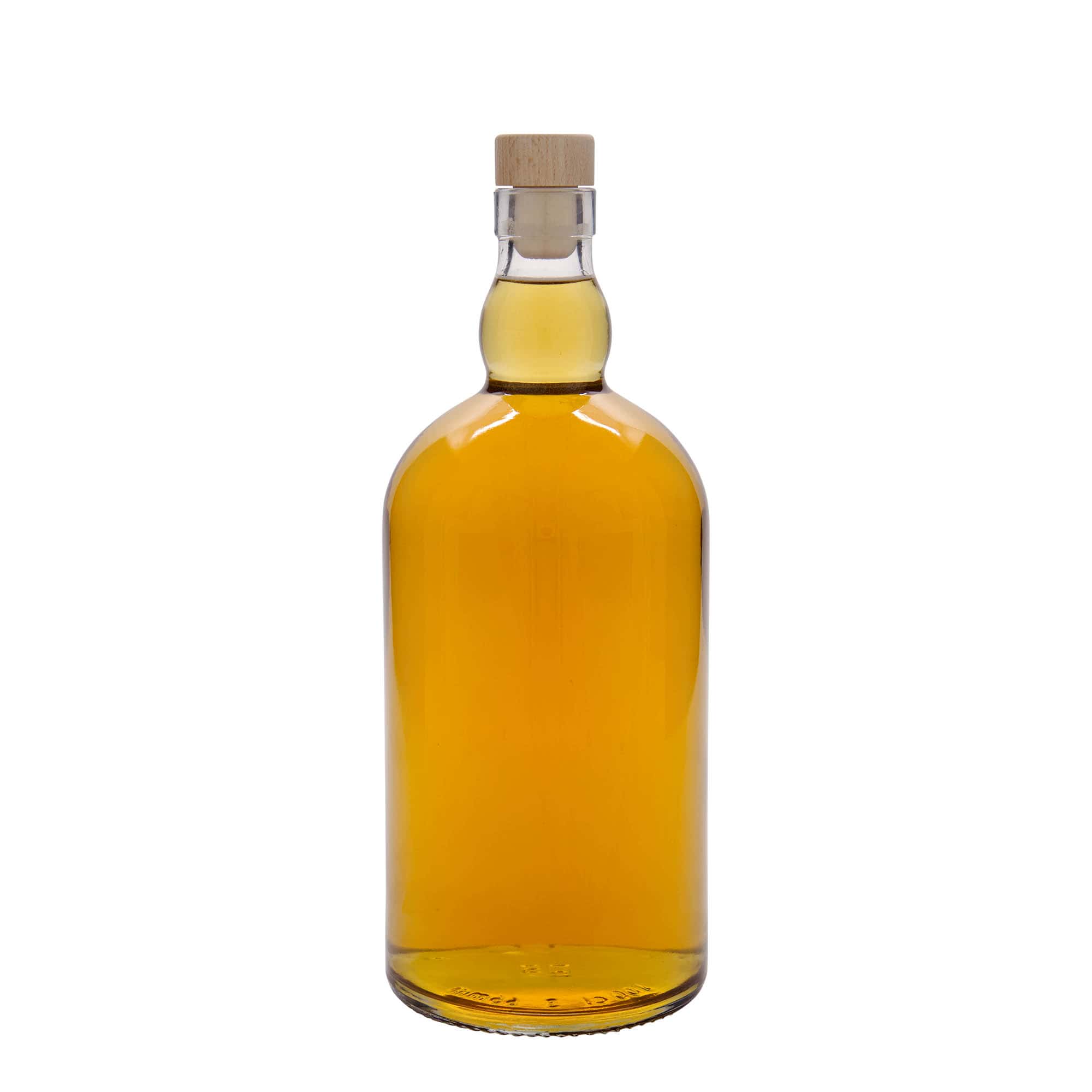 1000 ml lasipullo ”Aberdeen”, suuaukko: korkki
