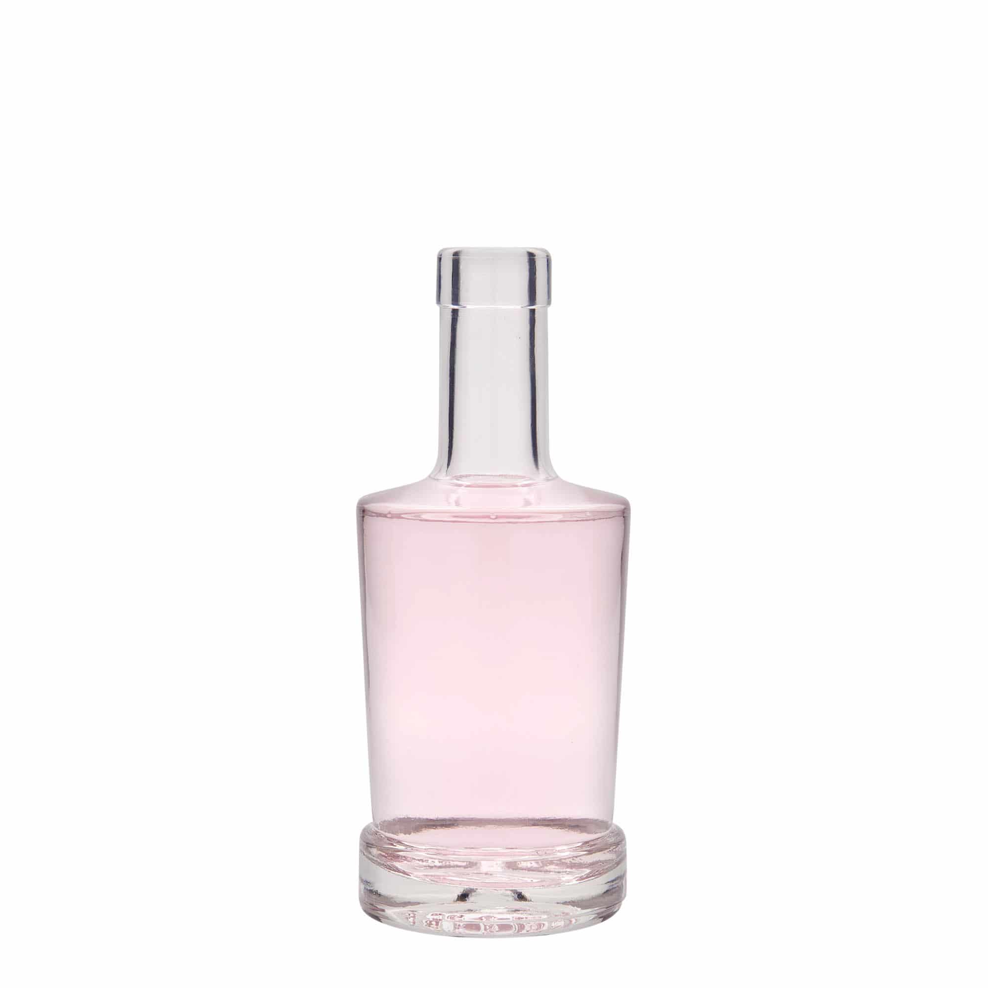 250 ml lasipullo 'Deborah', suu: korkki