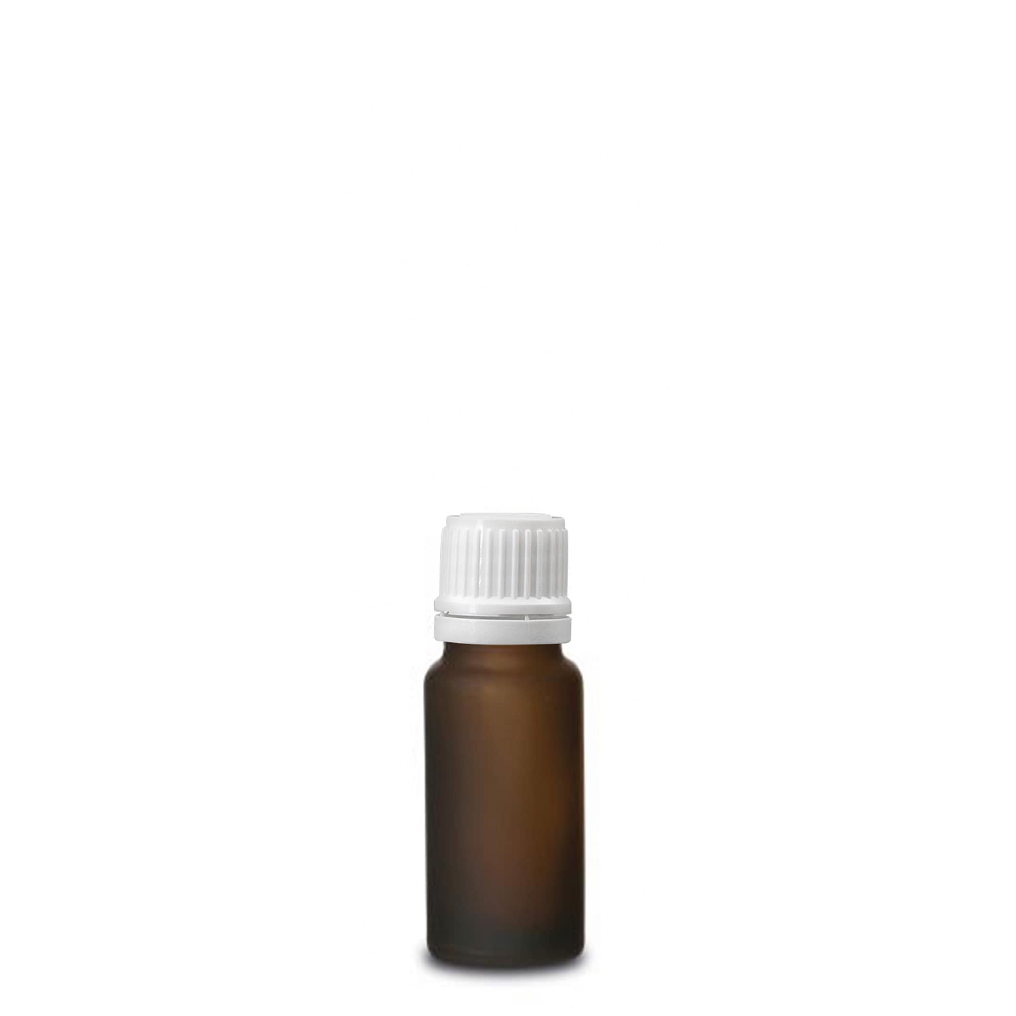 10 ml lääkeputkilo, lasia, ruskeaksi huurrettu, suuaukko: DIN 18