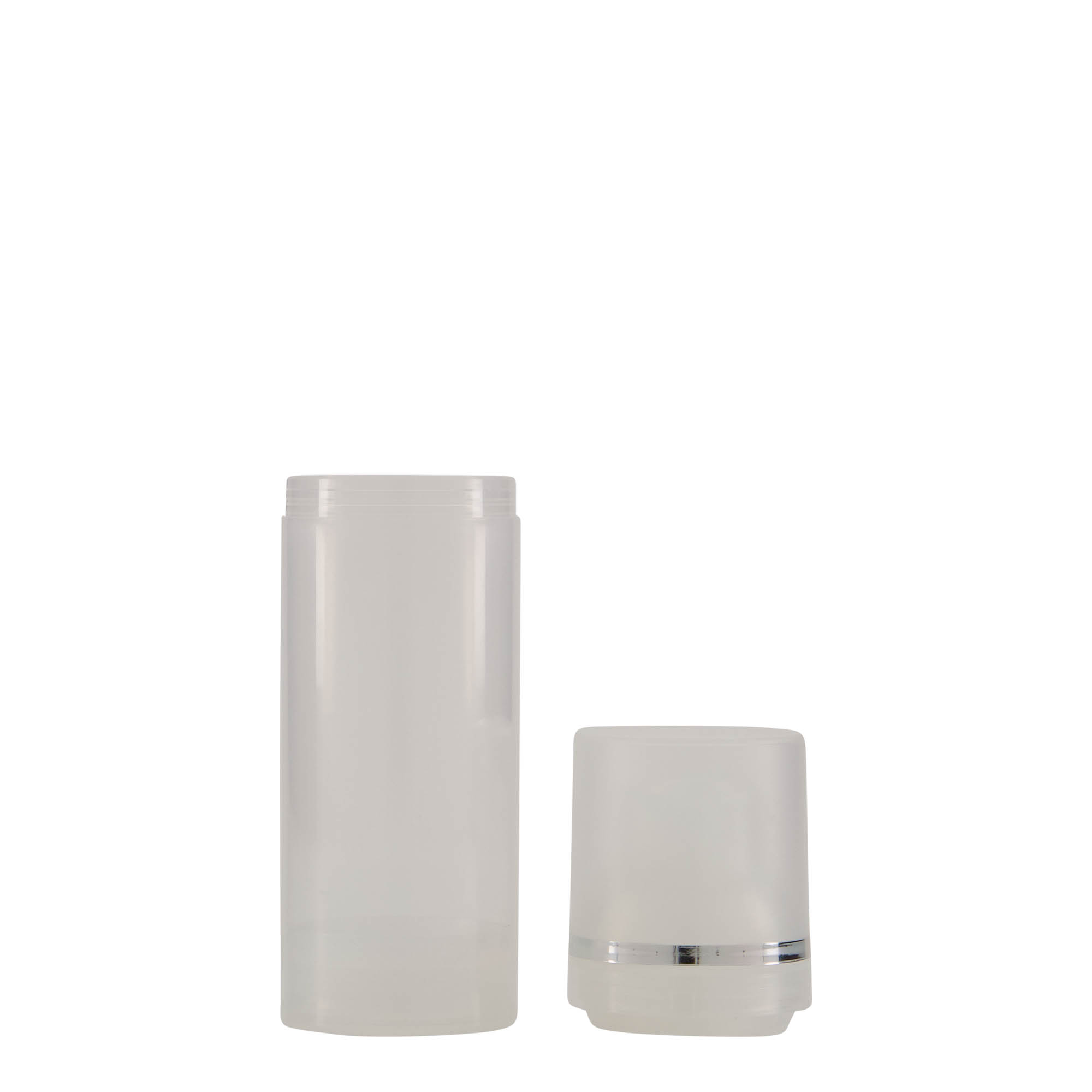 50 ml Airless-annostelija 'Mezzo', PP-muovi, luonnonväri