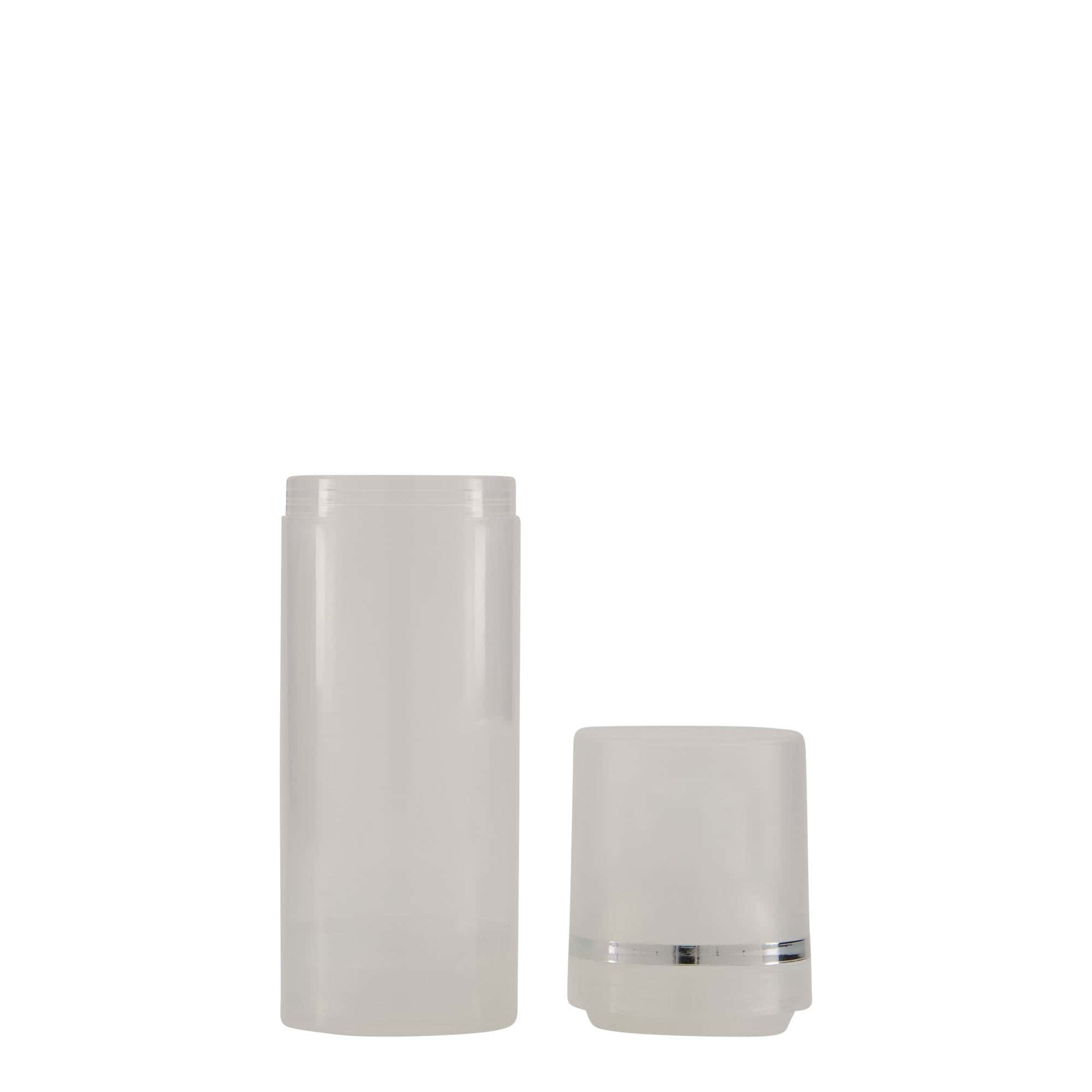 50 ml Airless-annostelija 'Mezzo', PP-muovi, luonnonväri