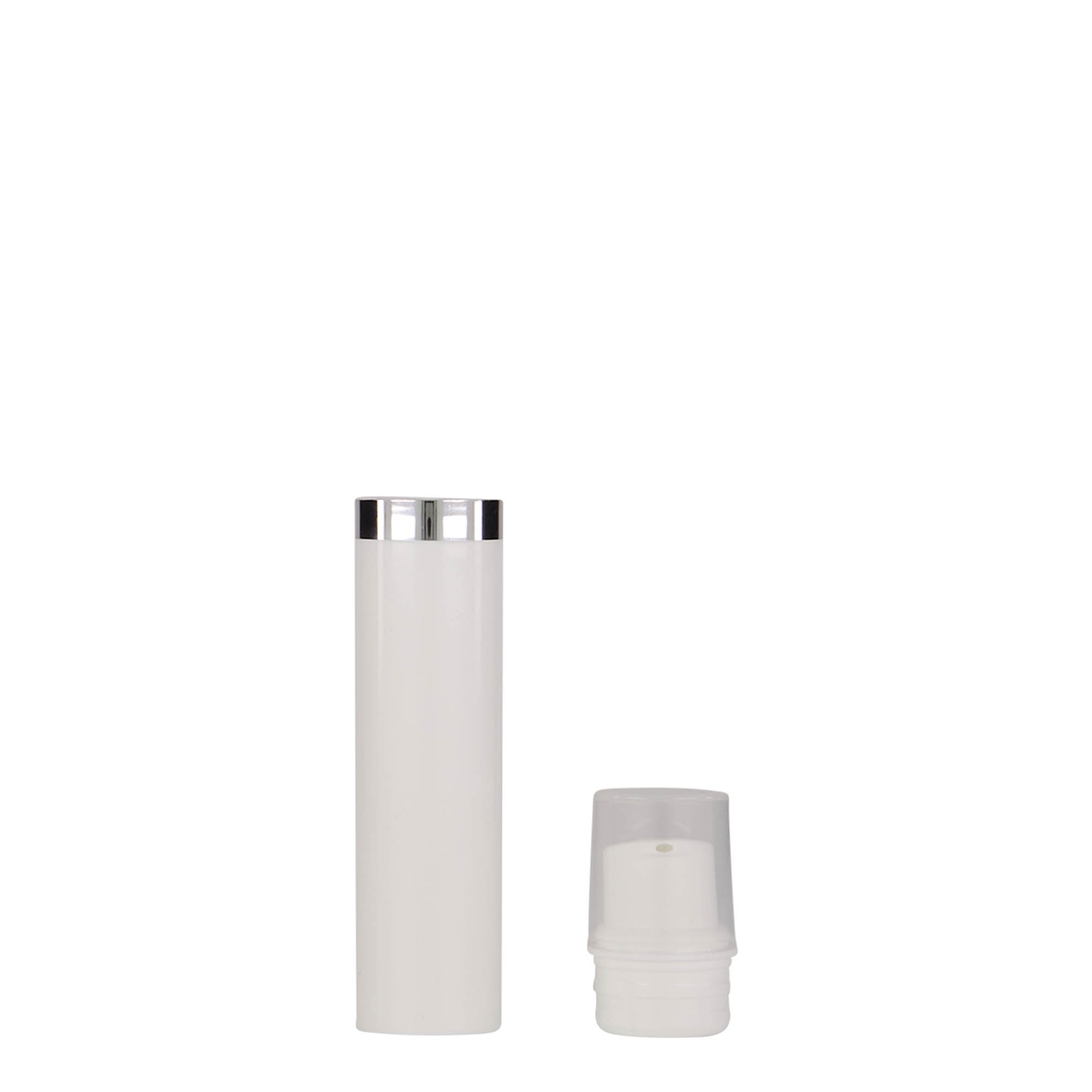 15 ml Airless-annostelija 'Nano', PP-muovi, valkoinen