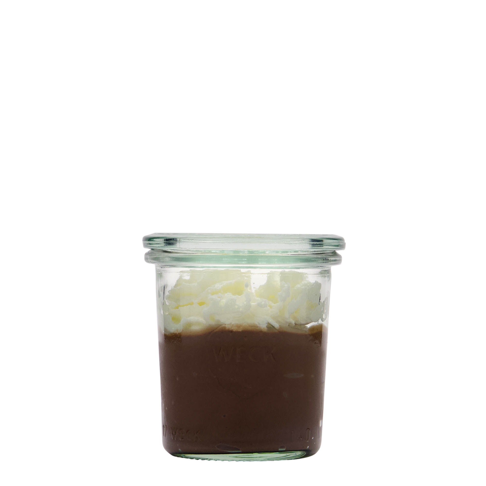 140 ml WECK-kaatopurkki, suuaukko: pyöreä reuna