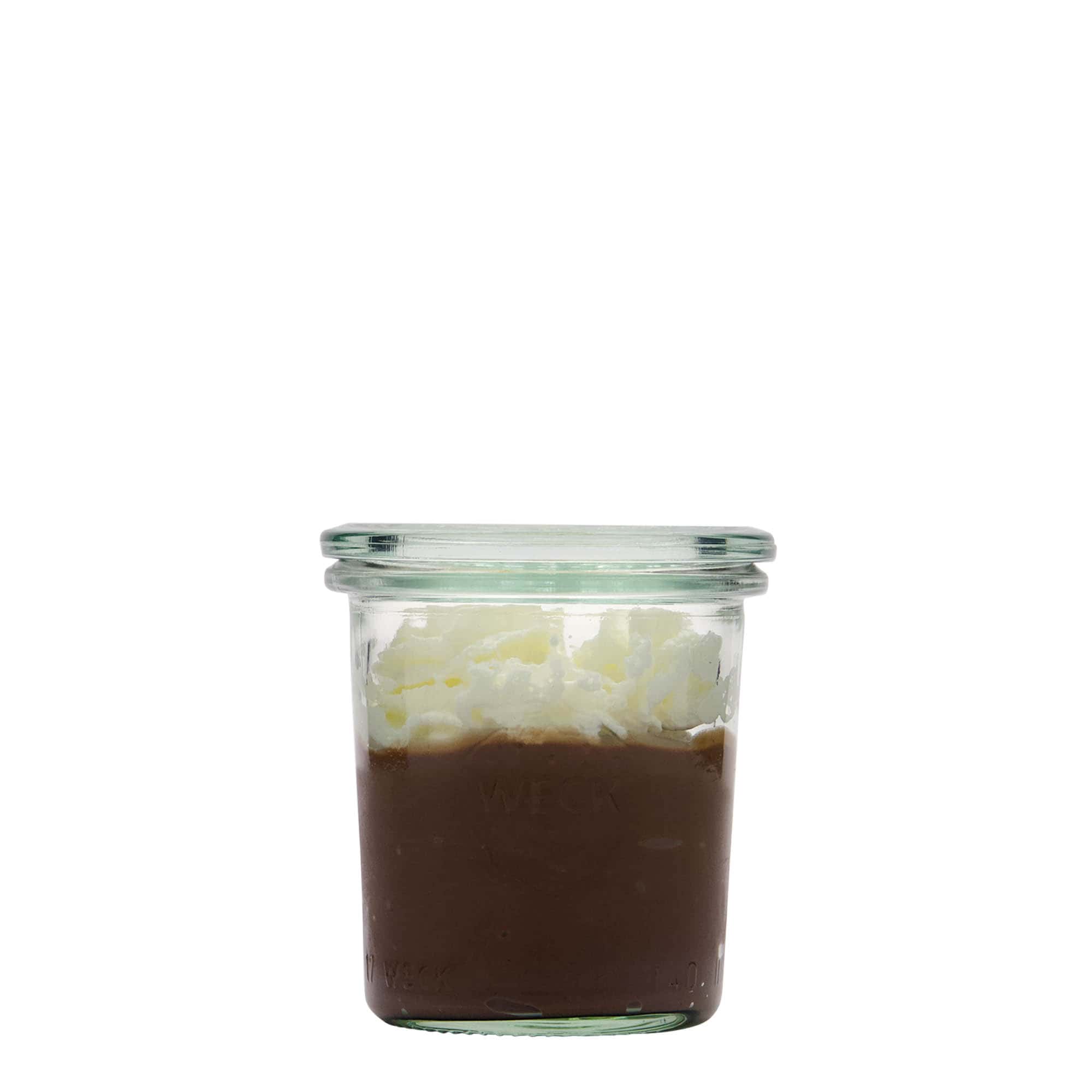 140 ml WECK-kaatopurkki, suuaukko: pyöreä reuna