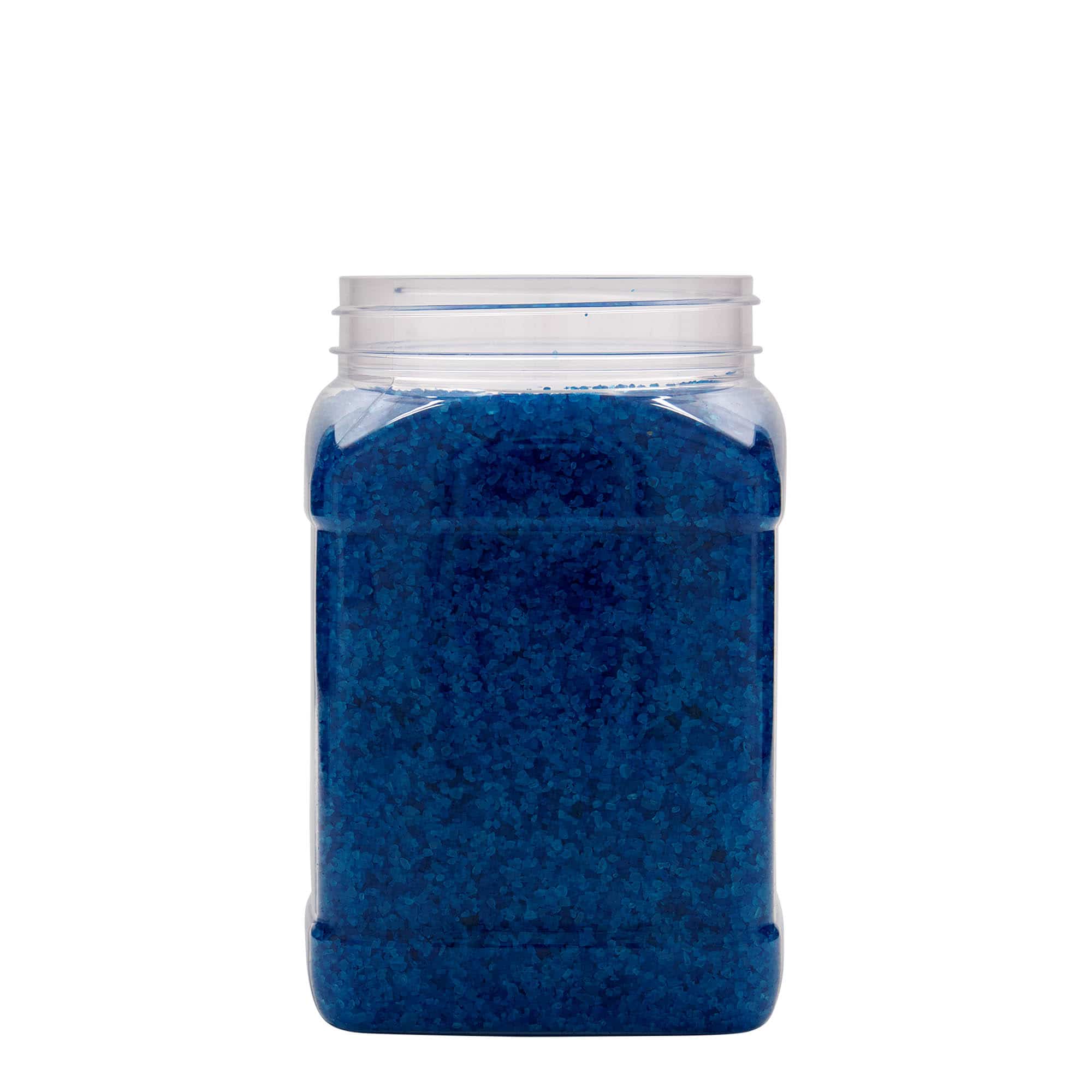 1500 ml PET-rasia 'Dana', neliö, muovi, suu: 100/400