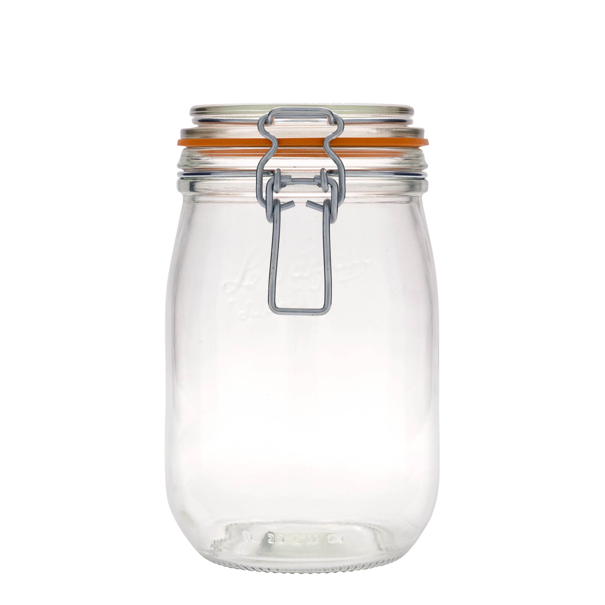 1 000 ml lankakahvallasi 'Le Parfait Super Bocal', suuaukko: lankakahvalukko 1 000 ml lankakahvallasi 'Le Parfait Super Bocal', suuaukko: lankakahvalukko